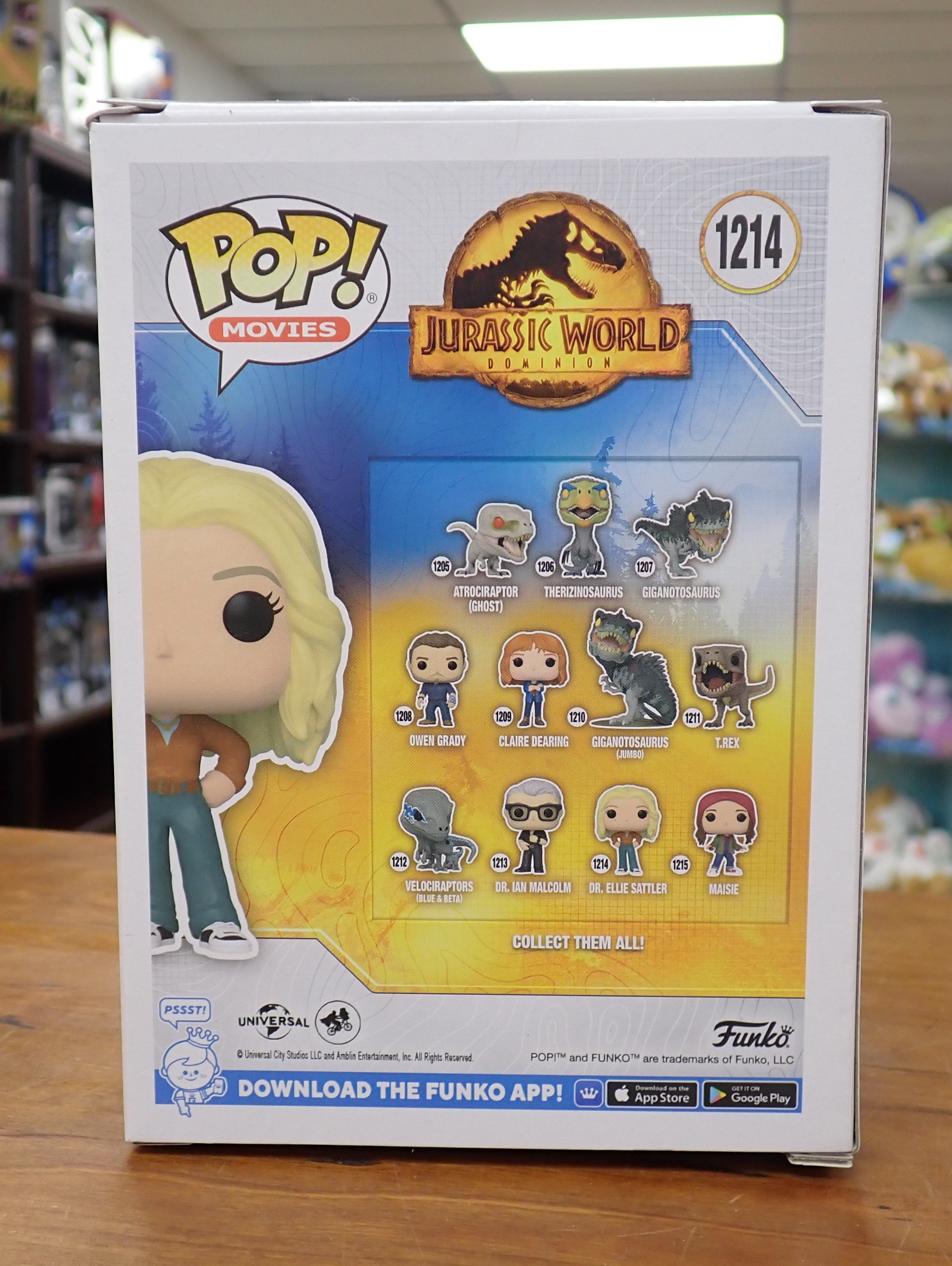 Dr. Ellie Sattler - POP! #1214
