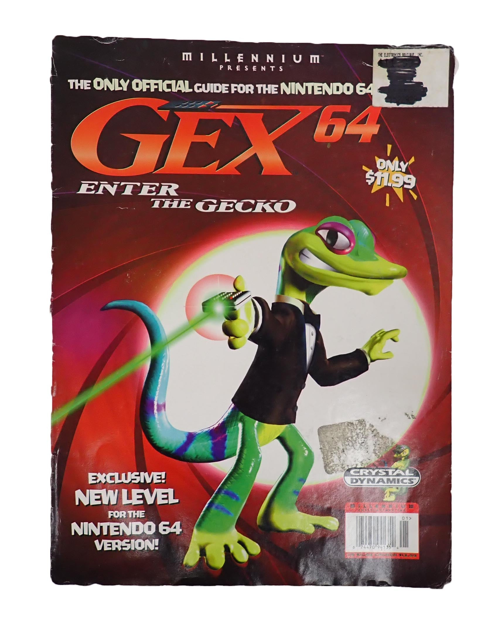 Gex 64 Enter the Gecko Strategy Guide Book