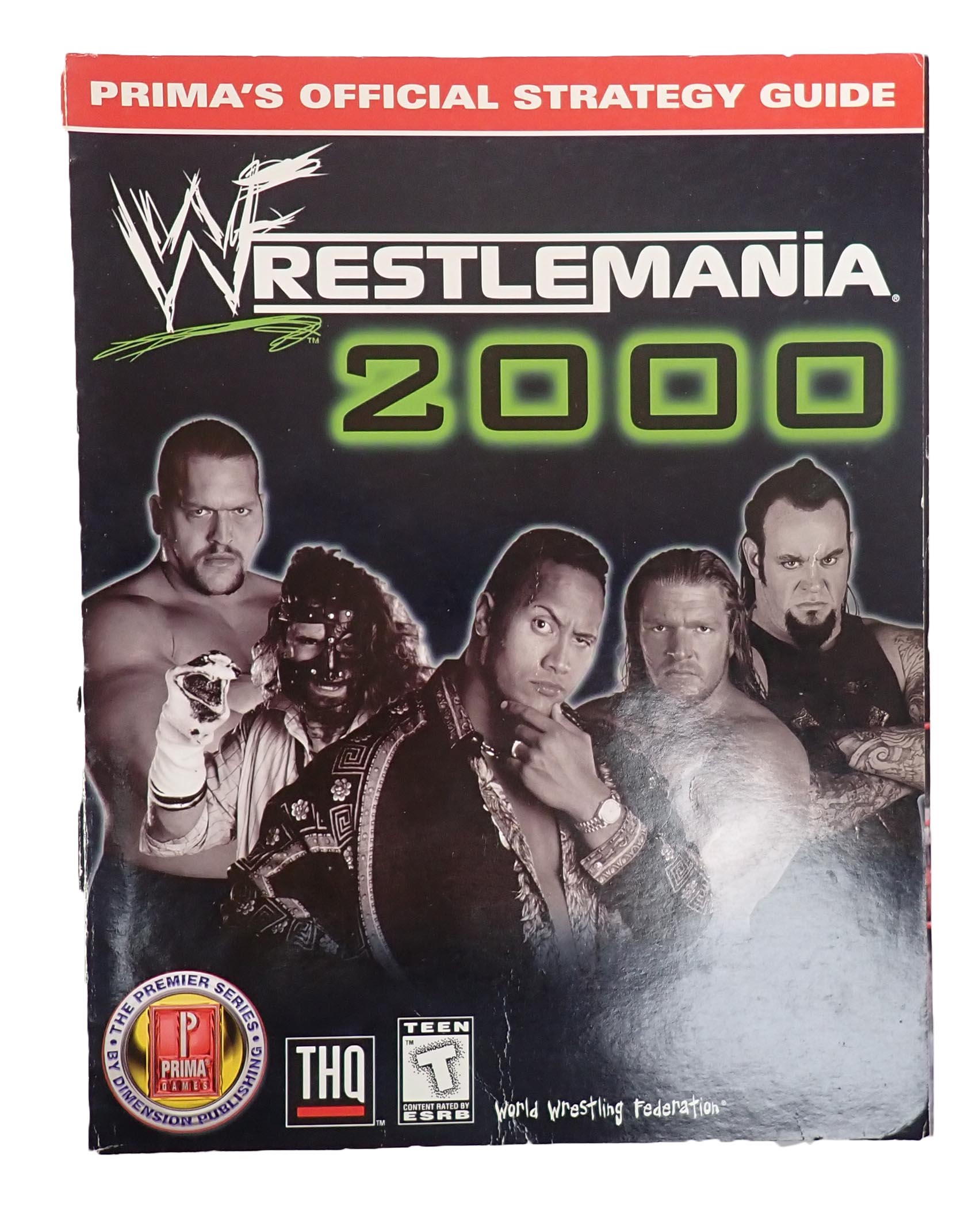 Wrestlemania 2000 Strategy Guide Book