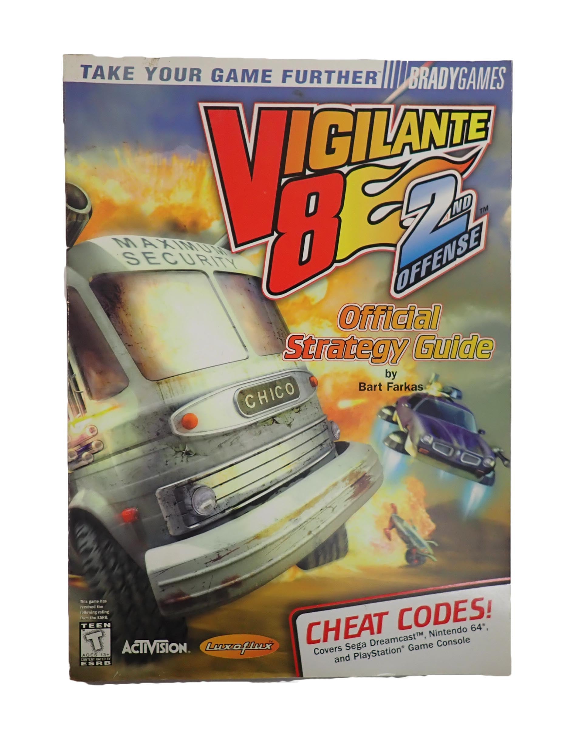 Vigilante 8 2nd Offense Strategy Guide Book
