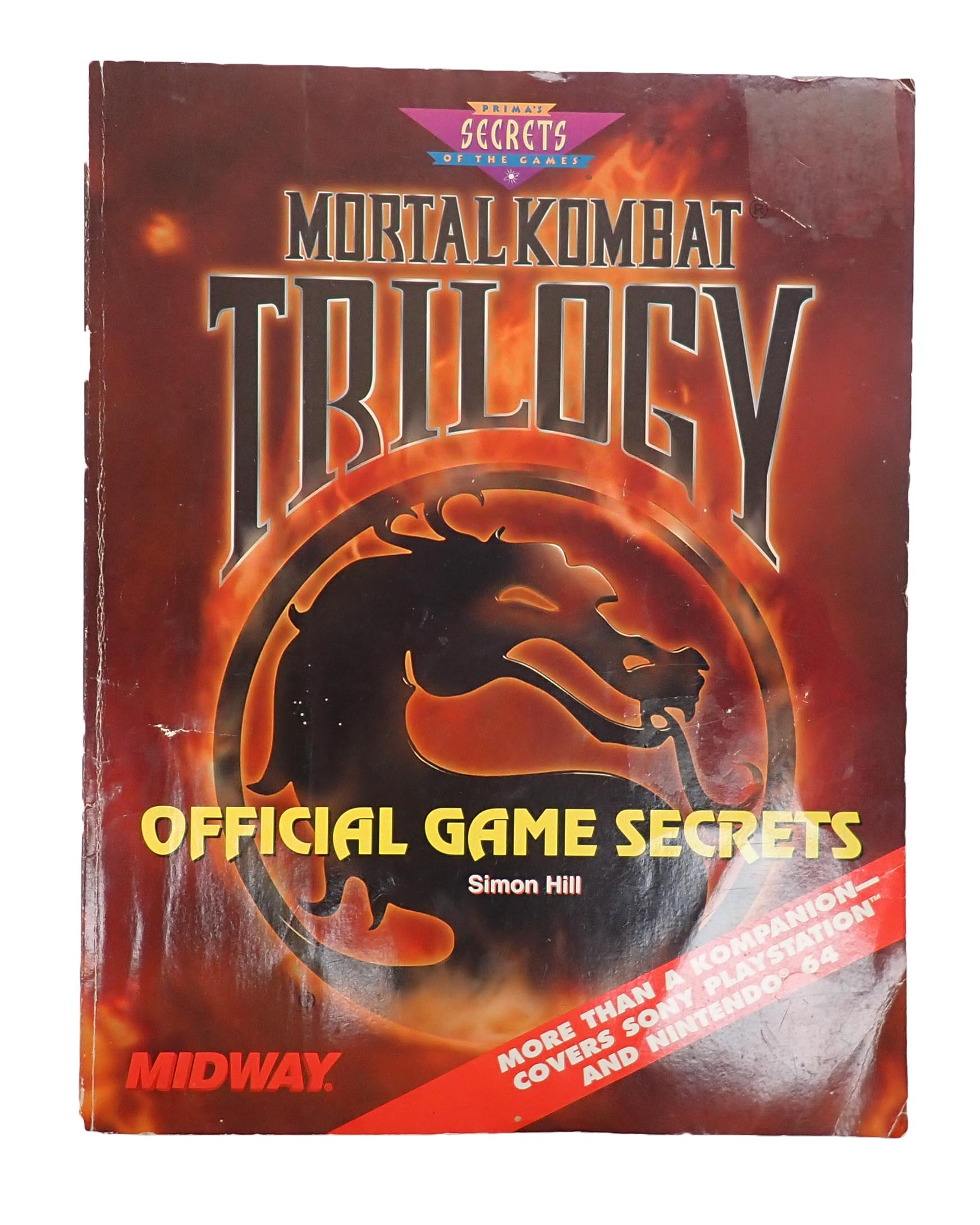 Mortal Kombat Trilogy Strategy Guide Book