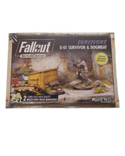 X-01 Survivor & Dogmeat Fallout Miniatures
