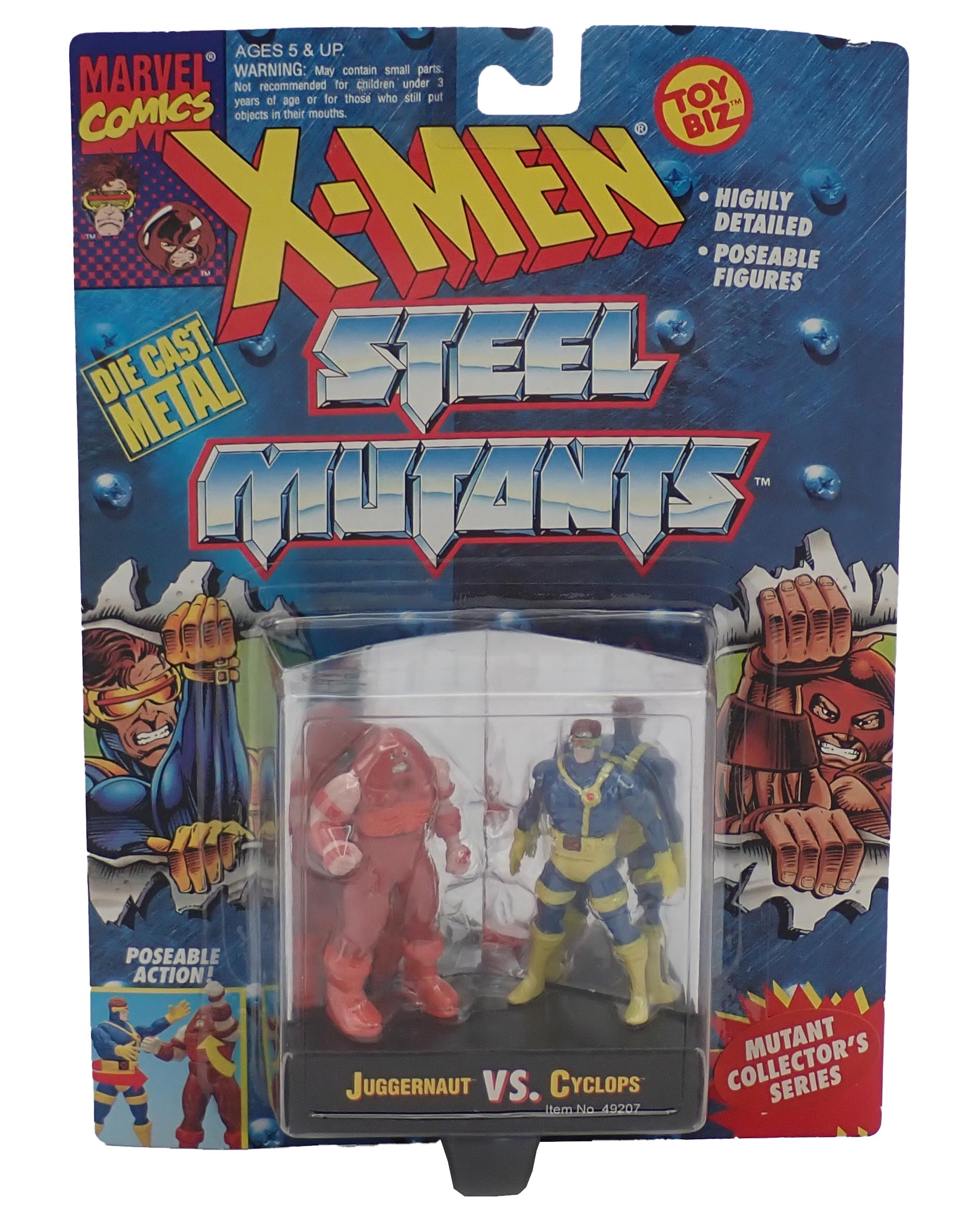 Juggernaut vs. Cyclops - X-Men Steel Mutants