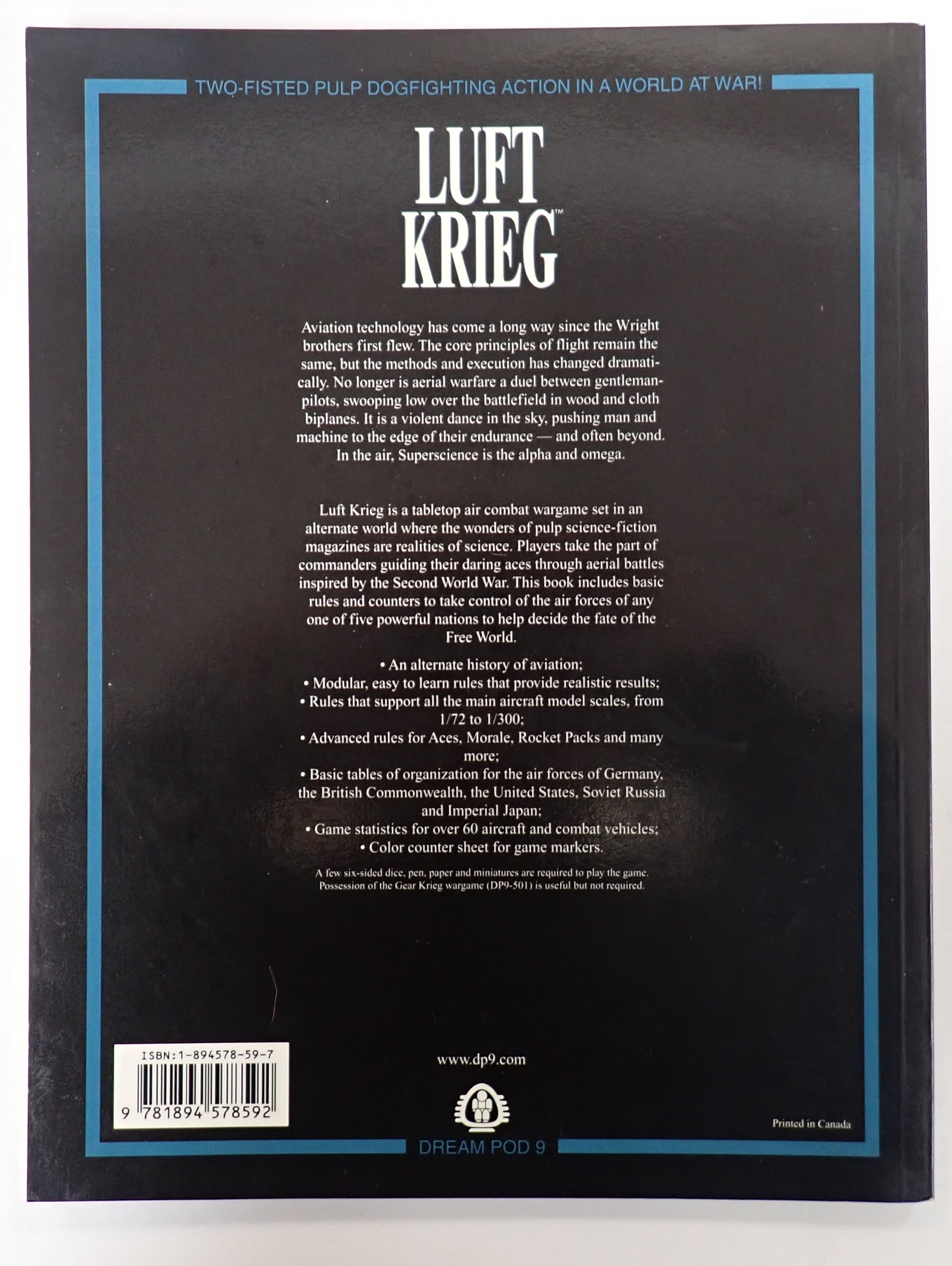 Luft Krieg: The Gear Krieg Aircraft Game (USED)