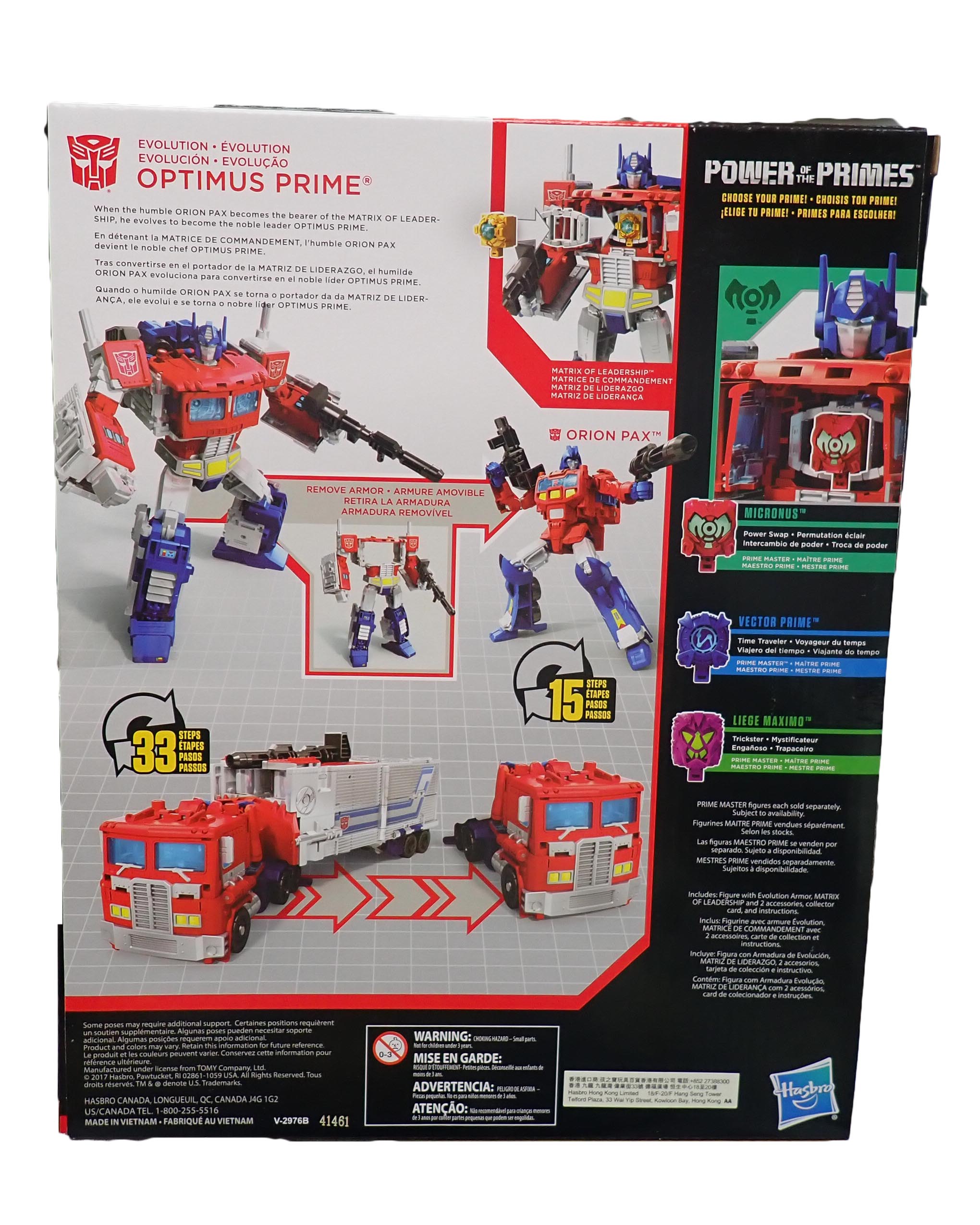 Optimus Prime - Power of the Primes Transformers Generations