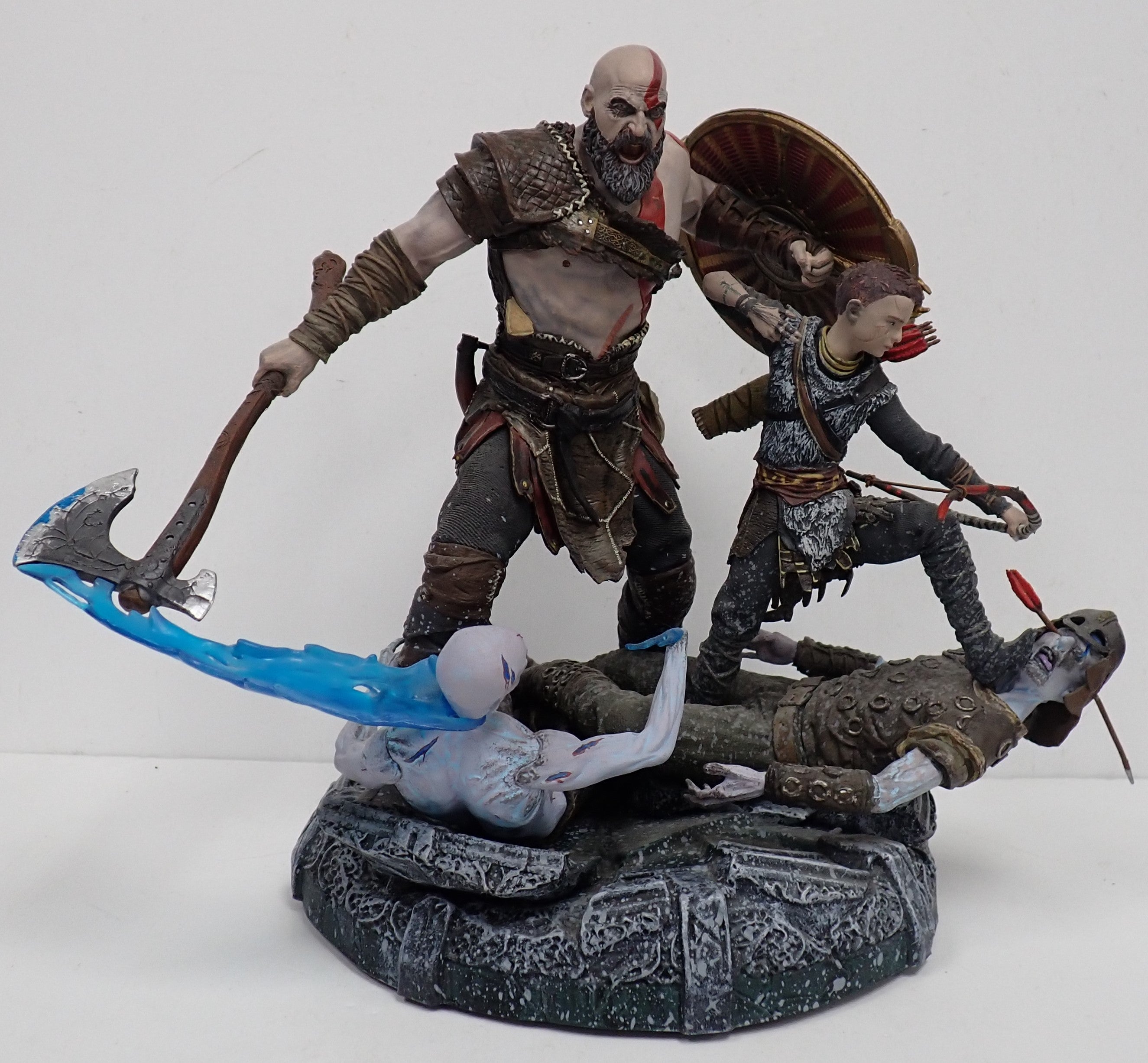 God of War Stone Mason's Statue