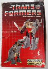 Load image into Gallery viewer, Dinobots: Grimlock - G1 [1984] (INCOMPLETE)
