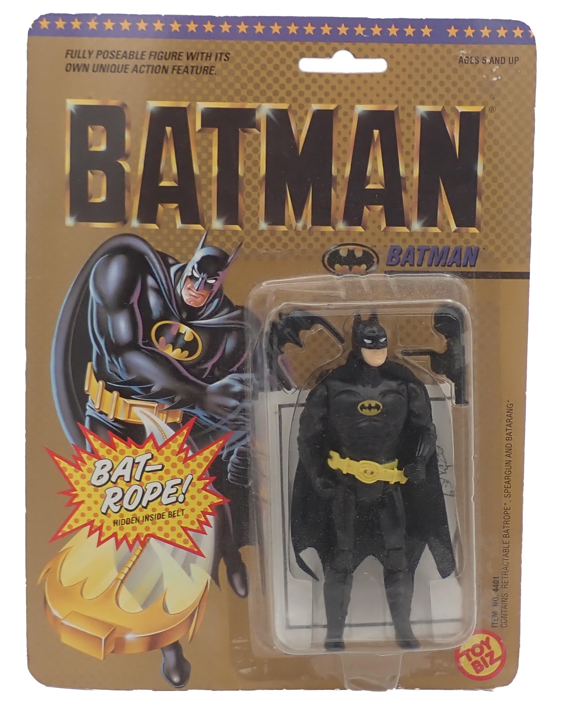 Batman with Bat-Rope - Toy Biz Figure