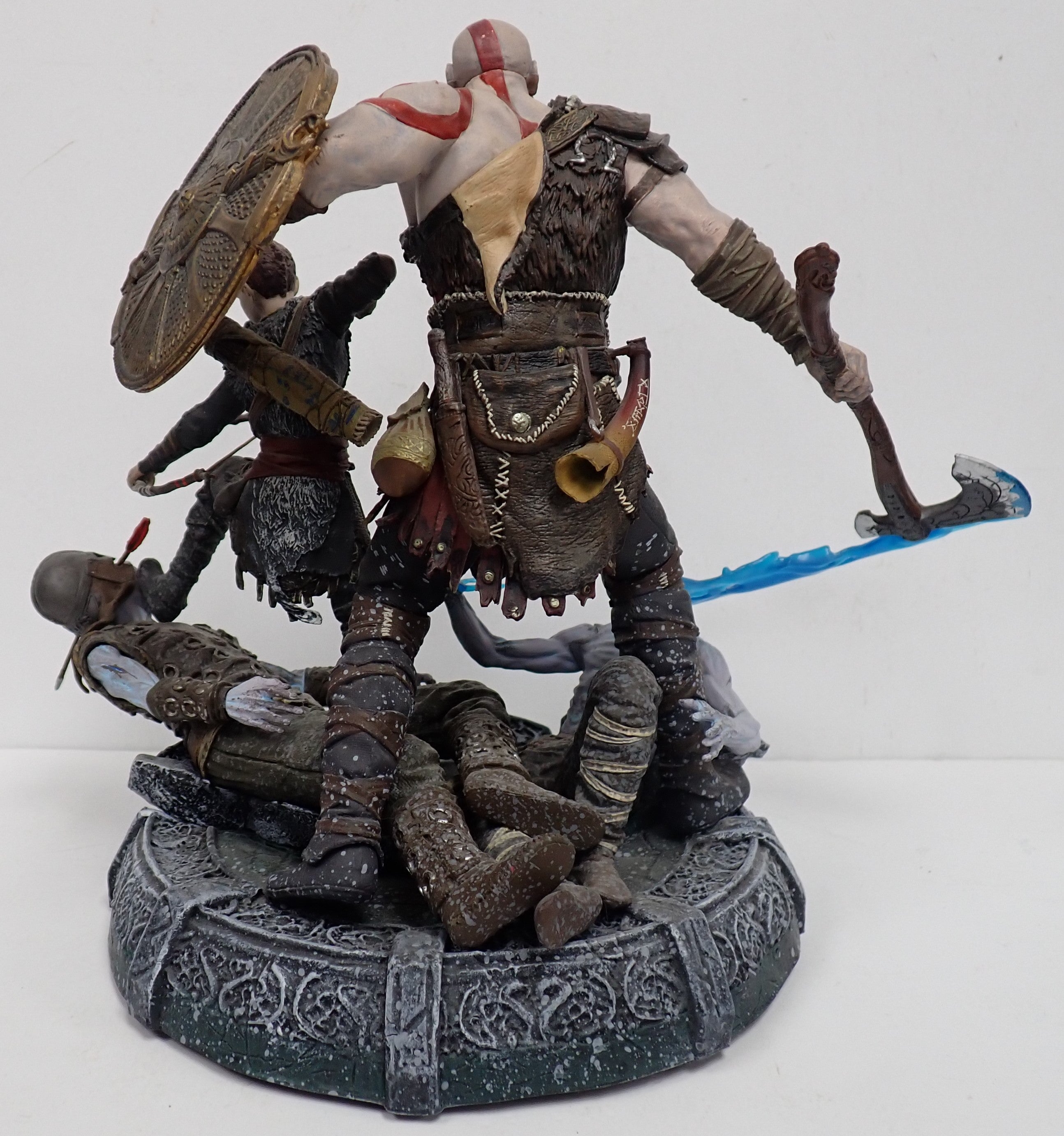 God of War Stone Mason's Statue