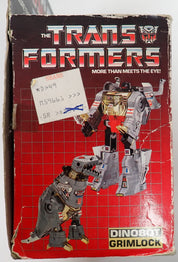 Dinobots: Grimlock - G1 [1984] (INCOMPLETE)