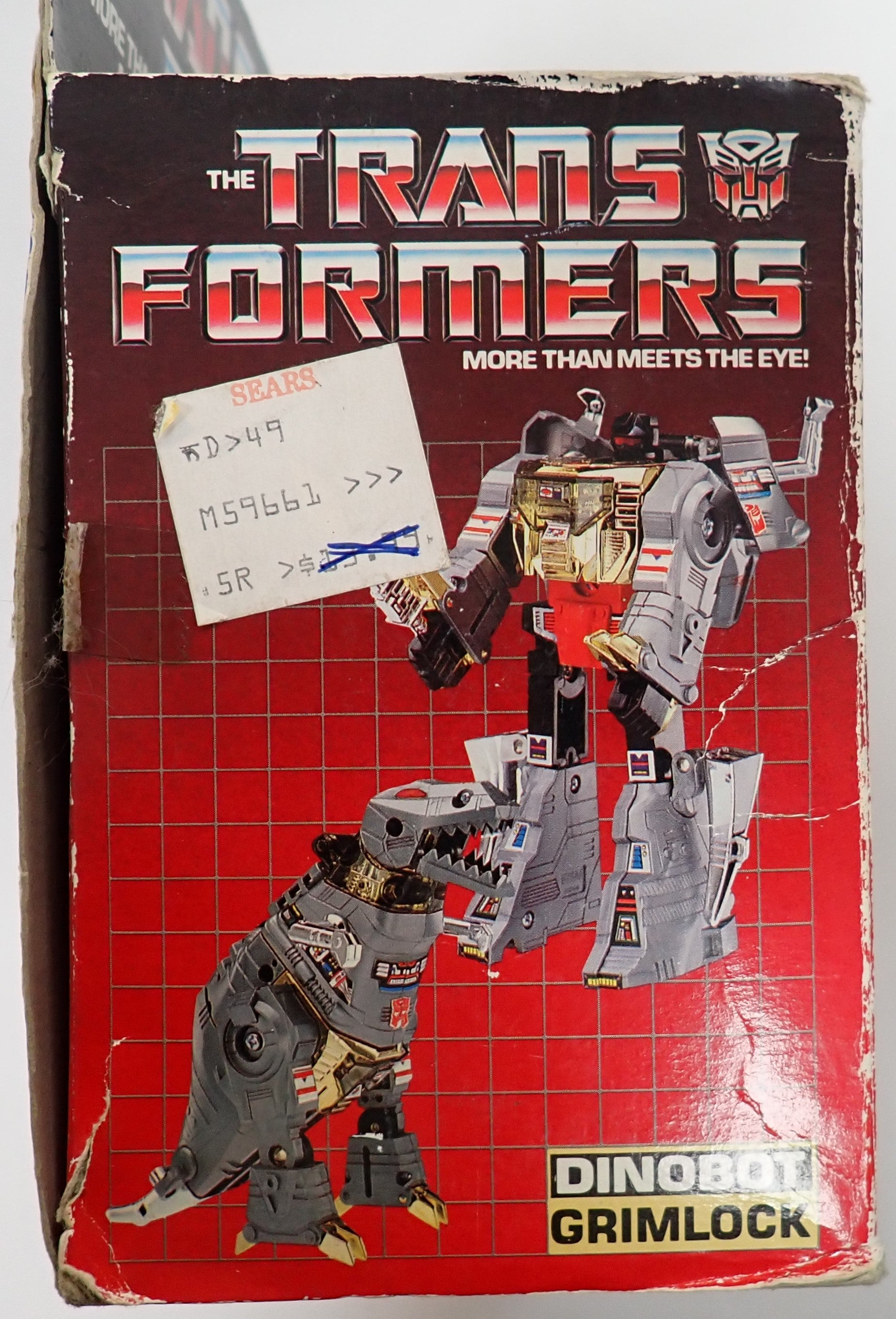 Dinobots: Grimlock - G1 [1984] (INCOMPLETE)