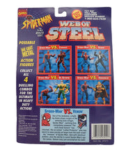 Spider-Man VS. Venom - Spider-Man Web of Steel Figures