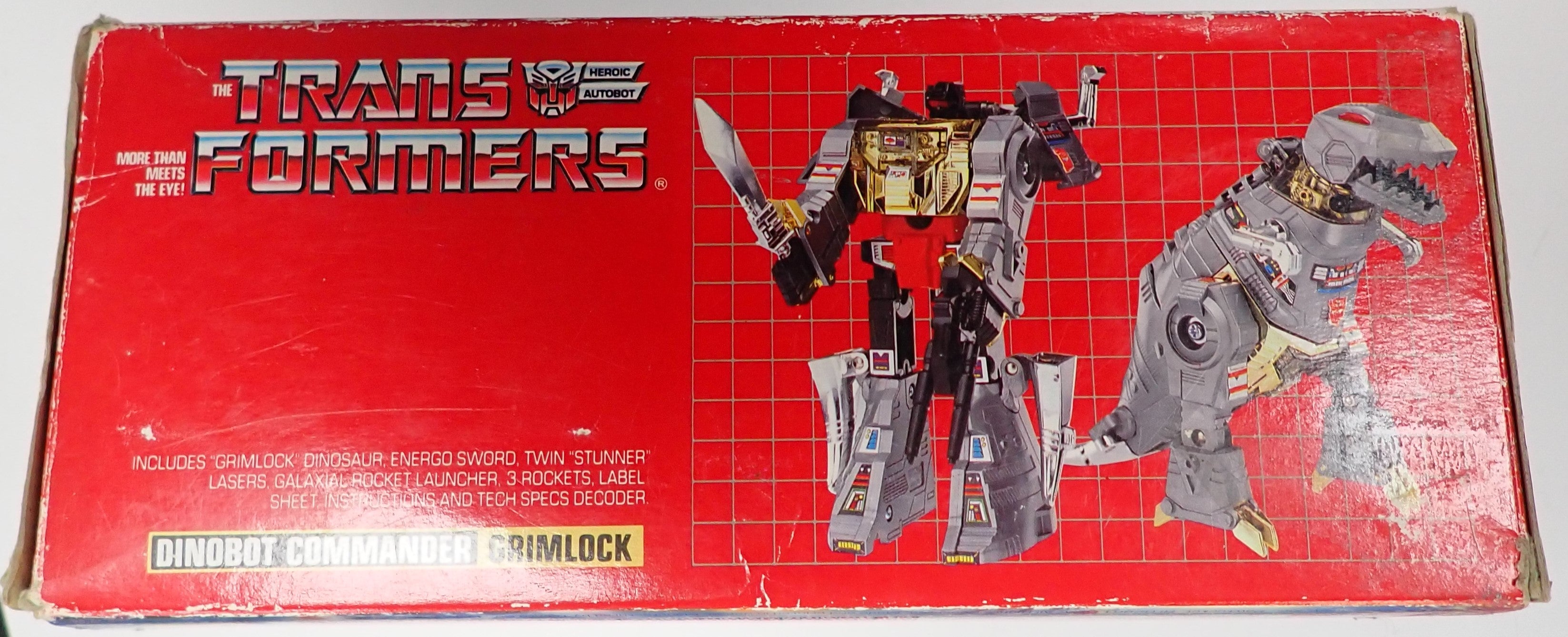 Dinobots: Grimlock - G1 [1984] (INCOMPLETE)