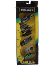Batmobile Batwing Batboat Two-Face Armored Car The Riddler Mobile - Batman Forever Die Cast Vehicles