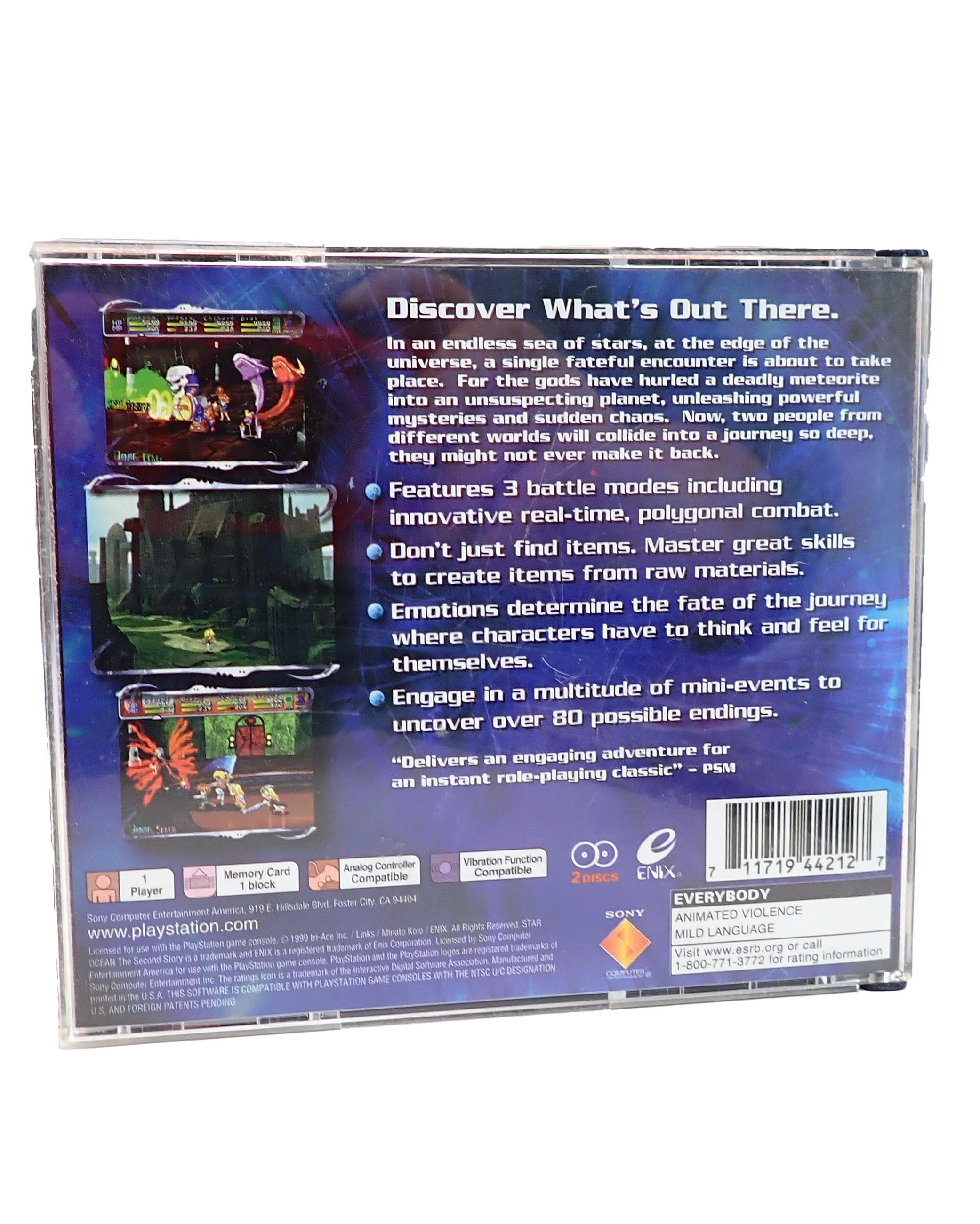 Star Ocean The Second Story - PS1