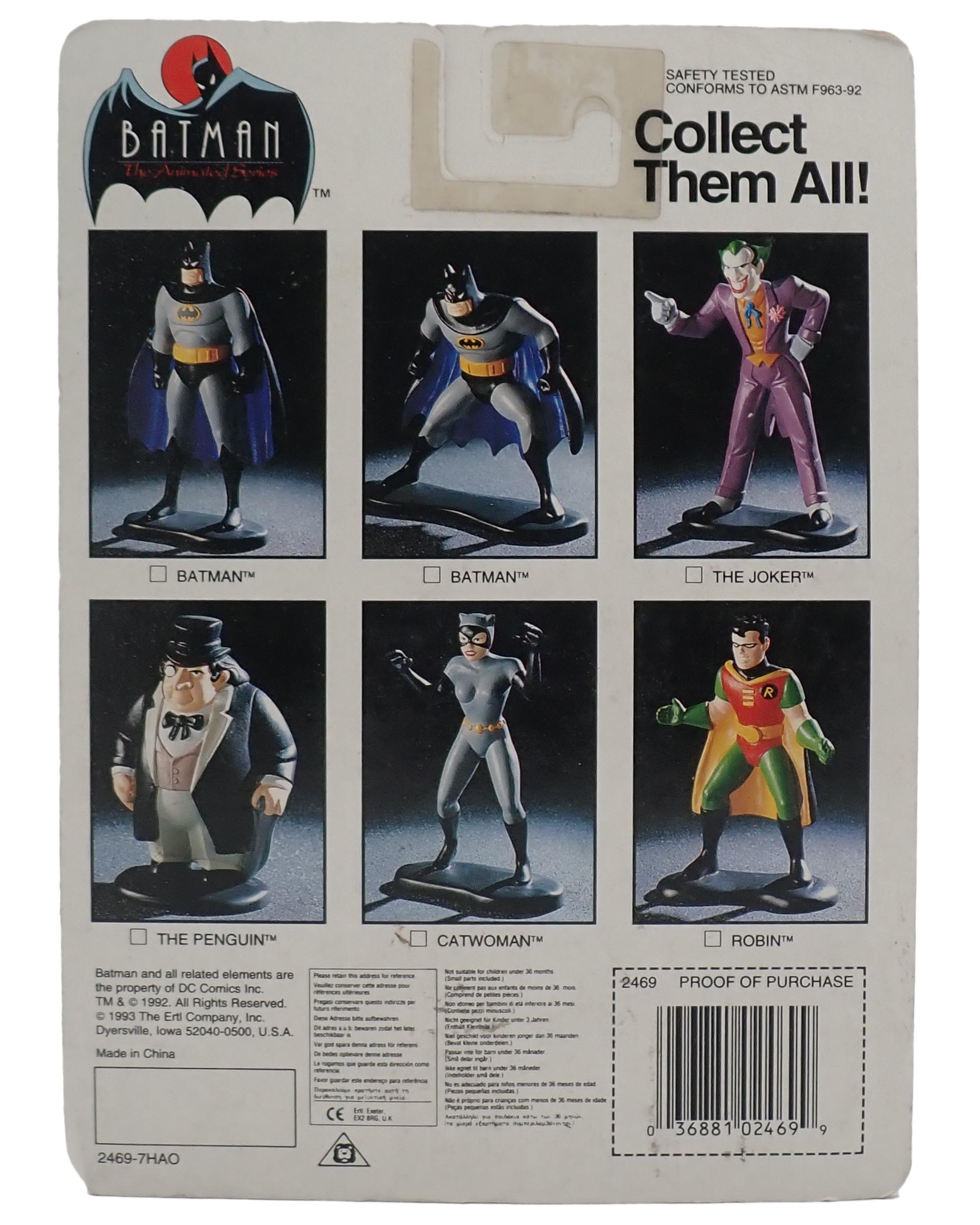 Batman - The Animated Series Die Cast