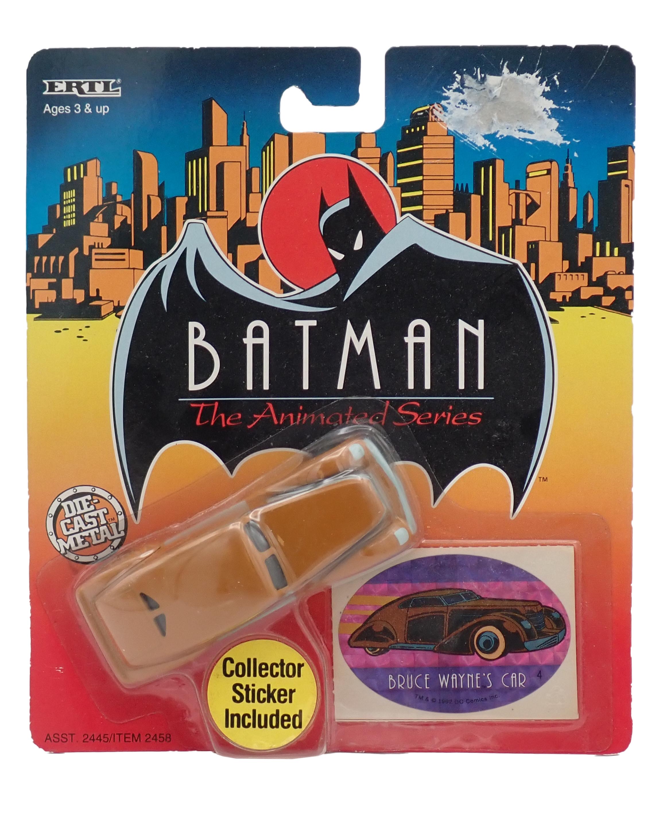 Bruce Wayne's Car - The Animated Series Die Cast