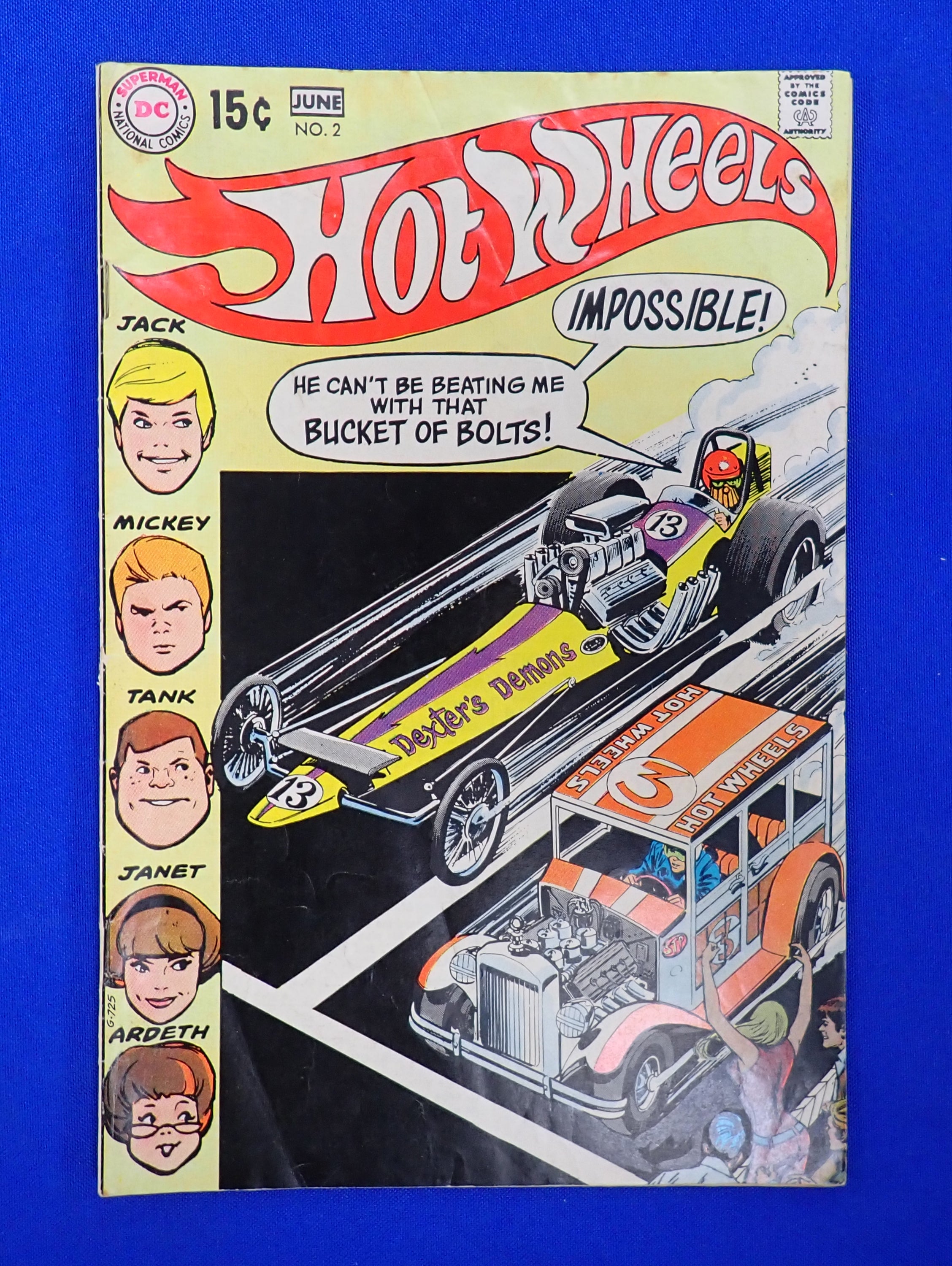 Hot Wheels #2 & #4 (1970) - VG/FN (4.5-5.0) - HTF