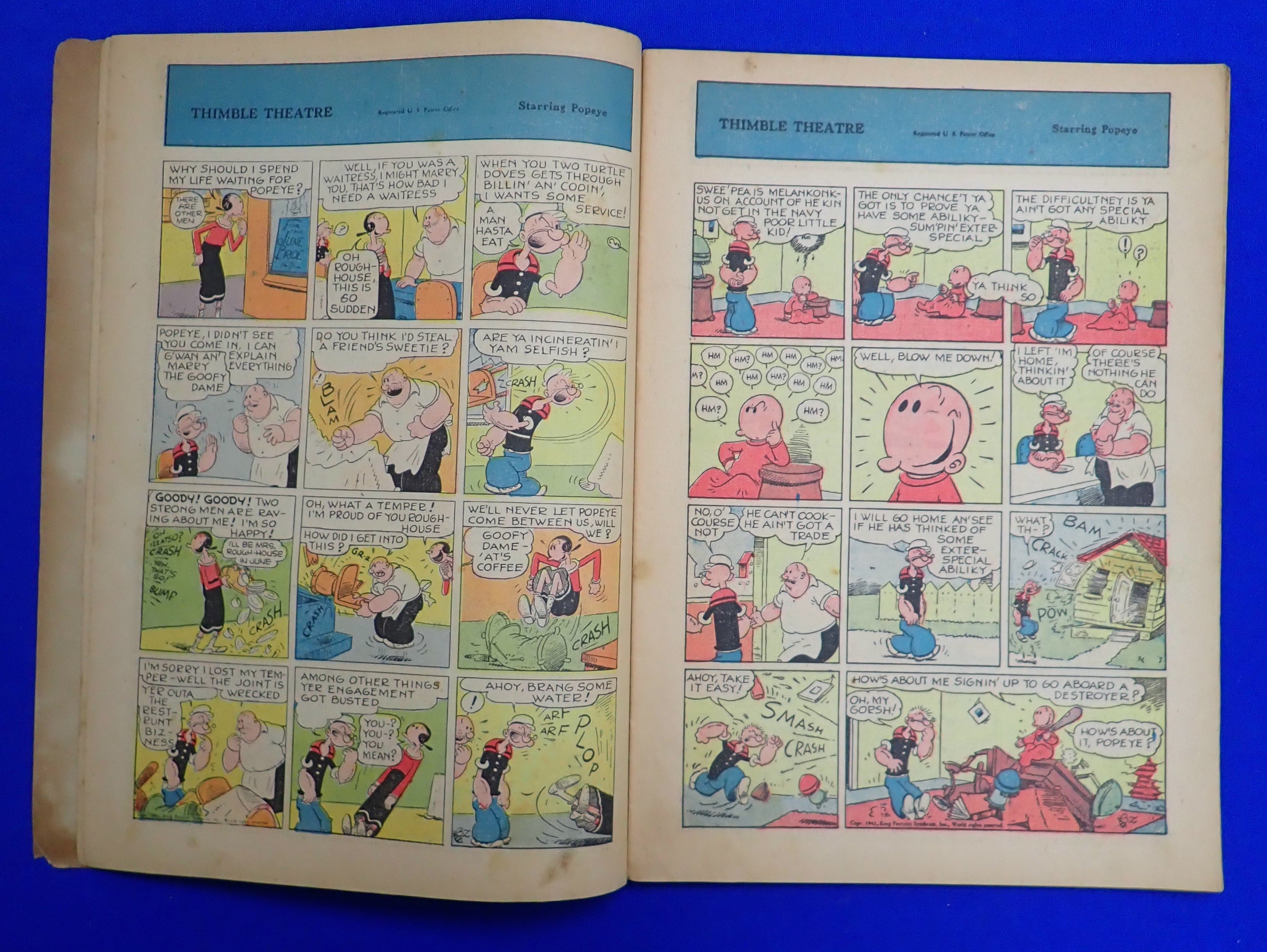 Popeye and Wimpy #70 (1943) - FR/GD (1.5)