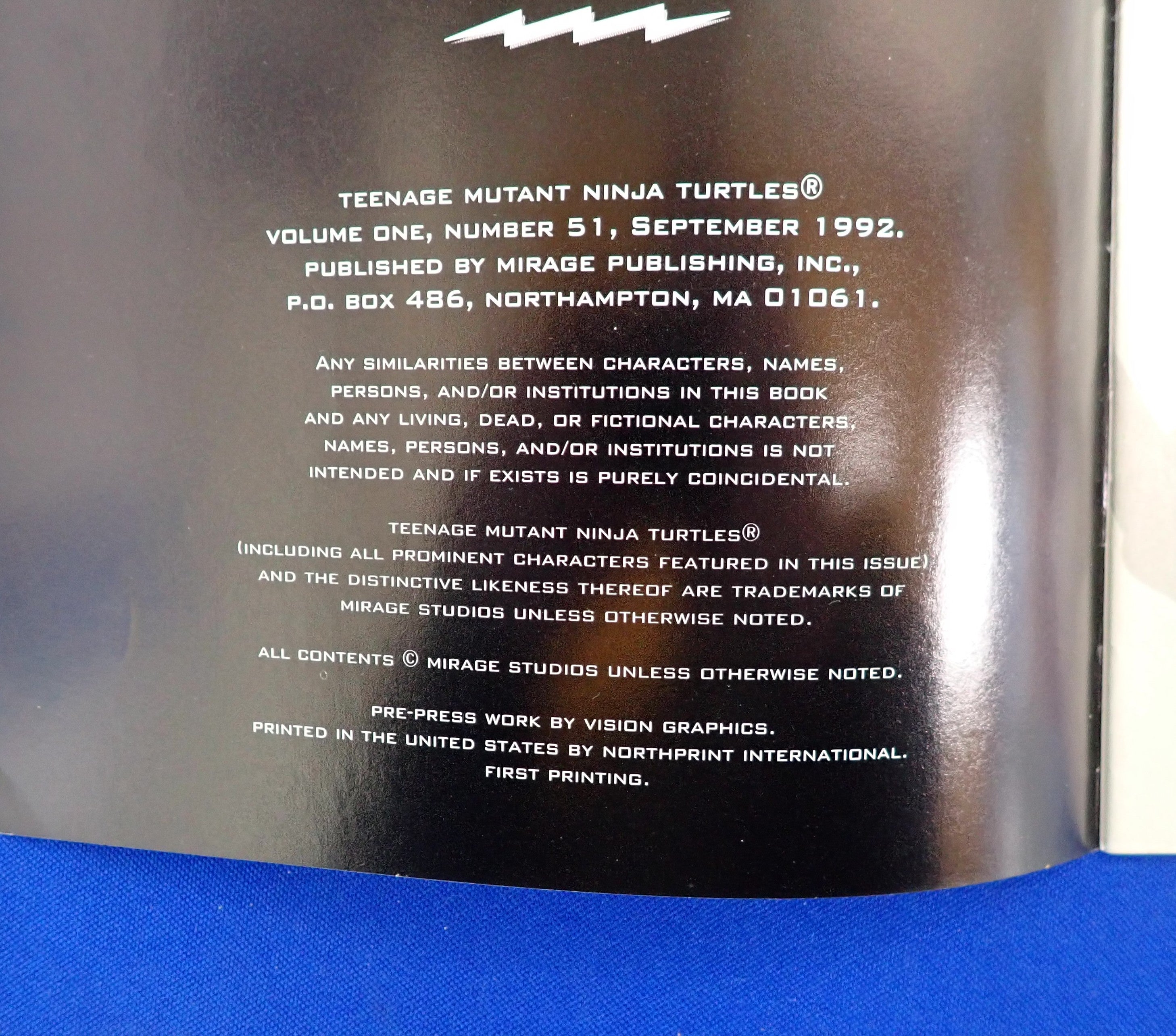 Teenage Mutant Ninja Turtles #51 (1992) - VF (8.0) - Low Print