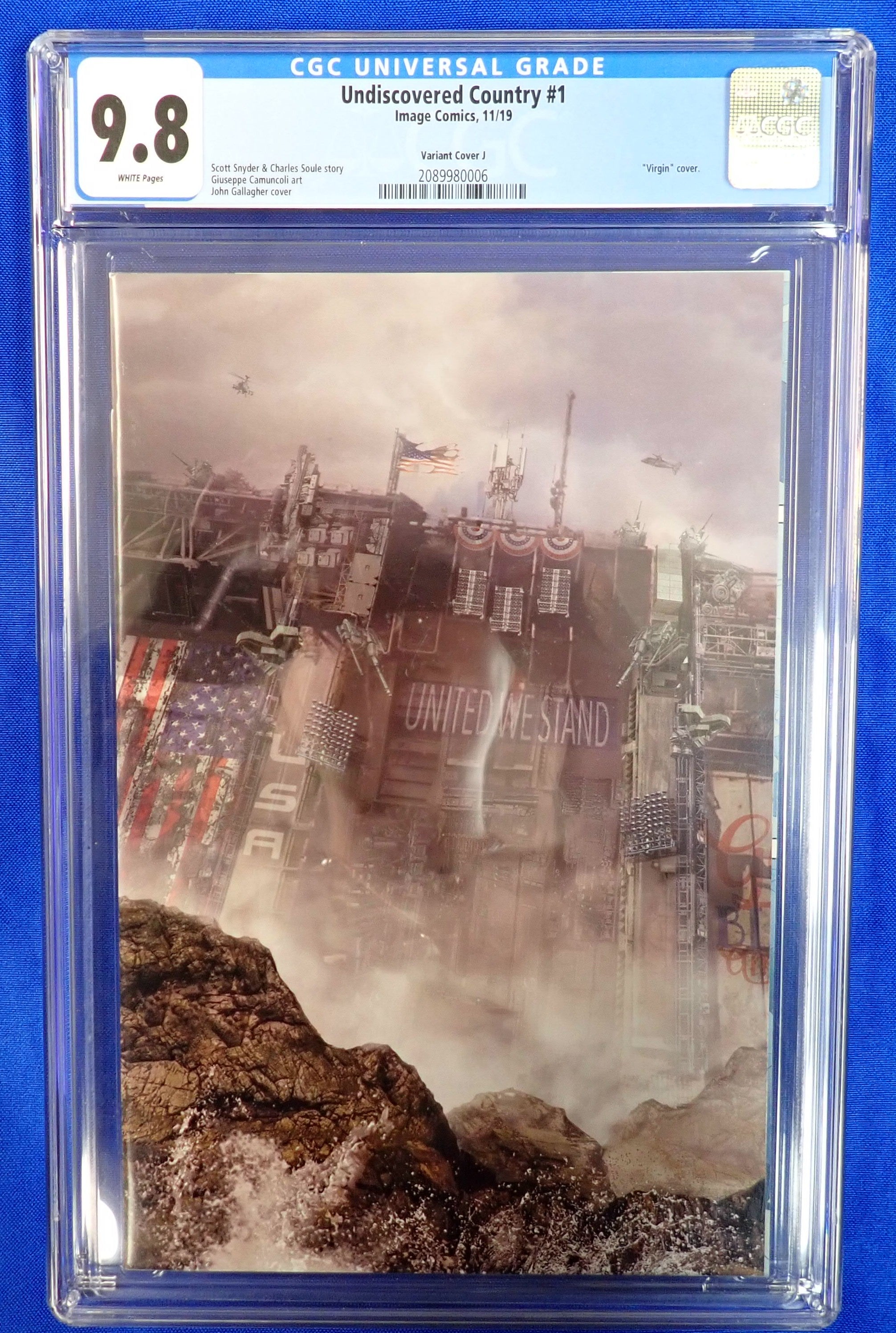 Undiscovered Country #1 (2019) - CGC 9.8 - "Virgin" Cover