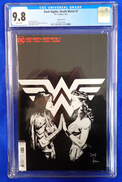 Dark Nights: Death Metal #7 (2021) - CGC 9.8 - Sketch Variant Cover