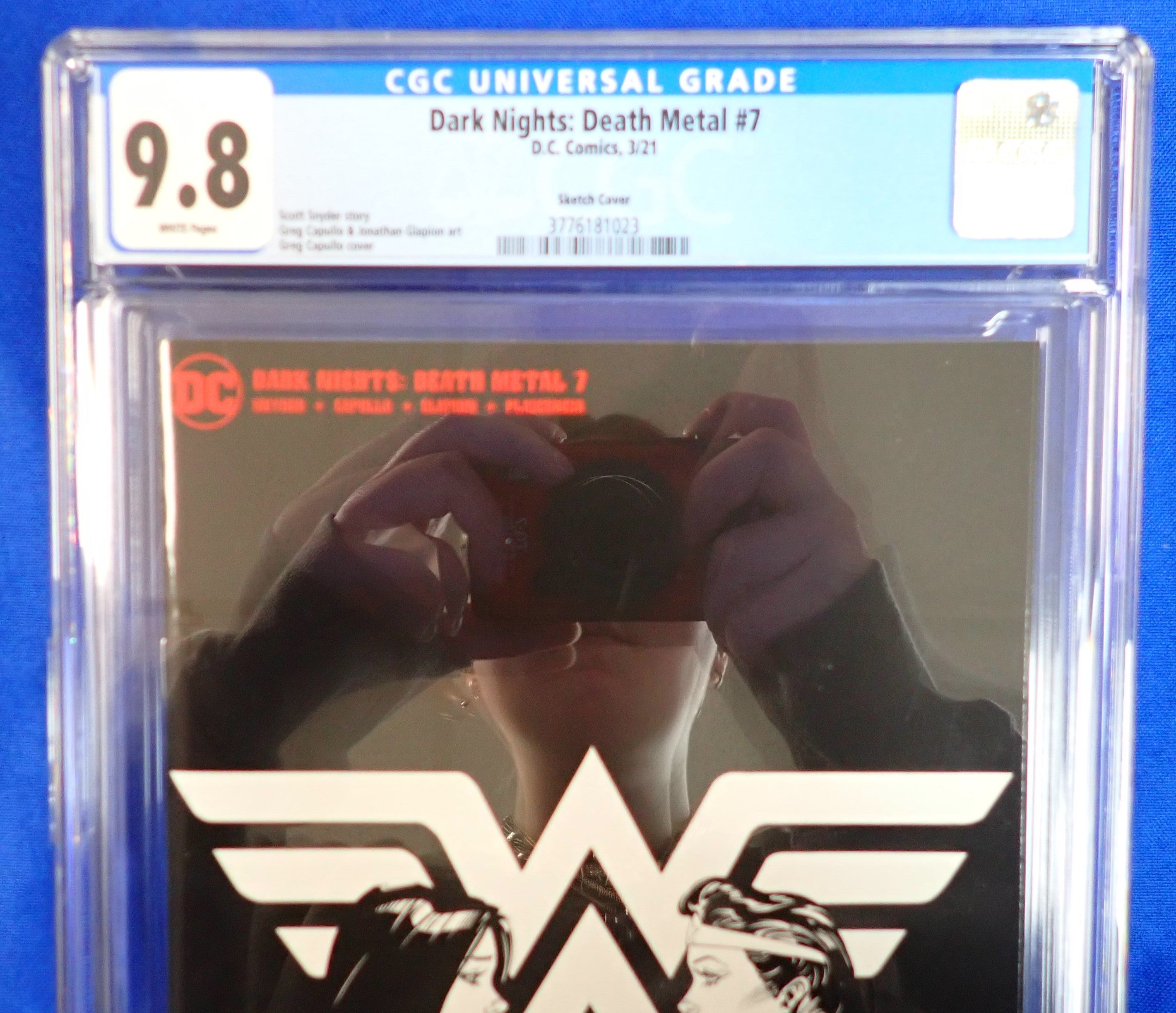 Dark Nights: Death Metal #7 (2021) - CGC 9.8 - Sketch Variant Cover