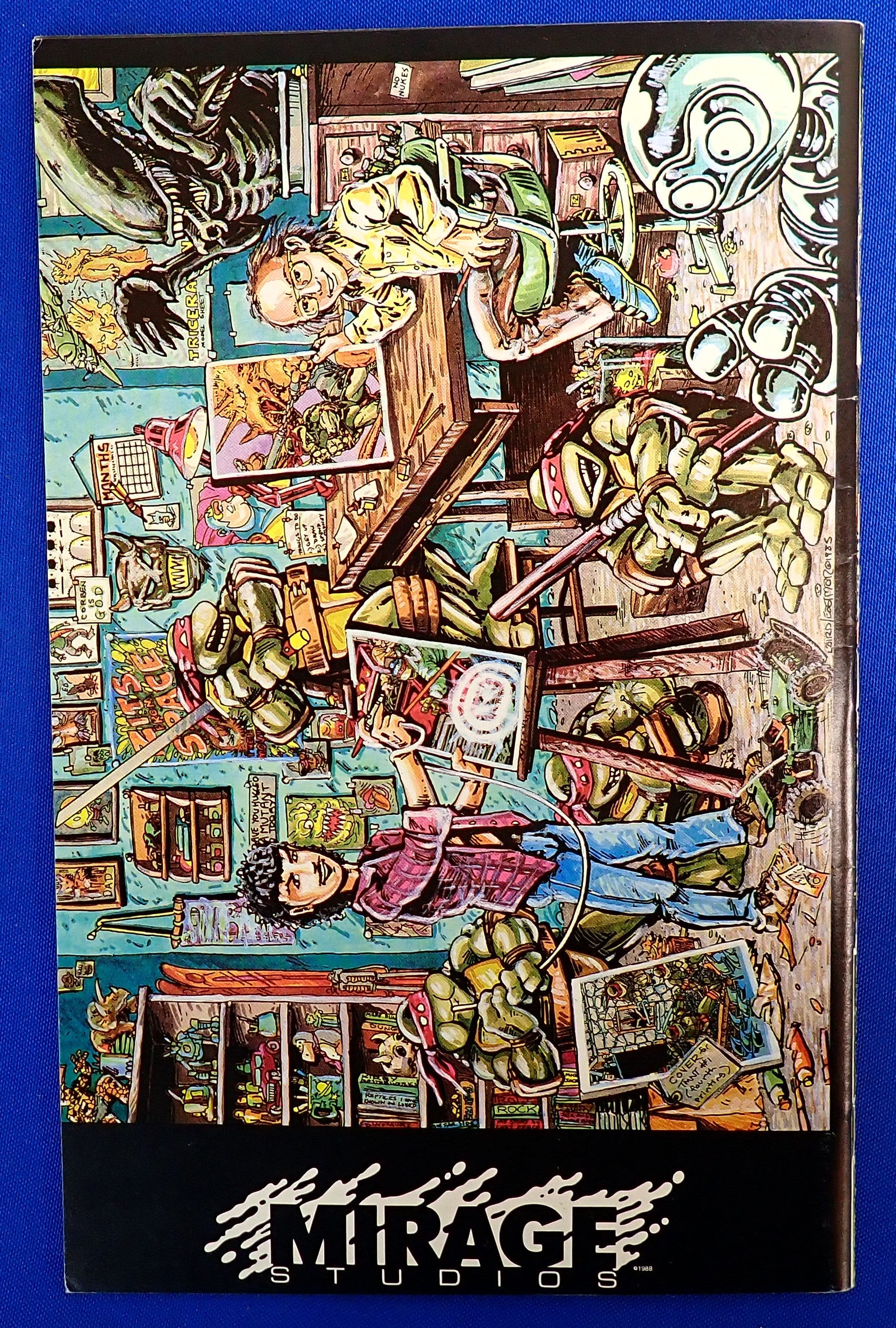Teenage Mutant Ninja Turtles #15 (1988) - VF/VF+ (8.0/8.5) - Late Publication