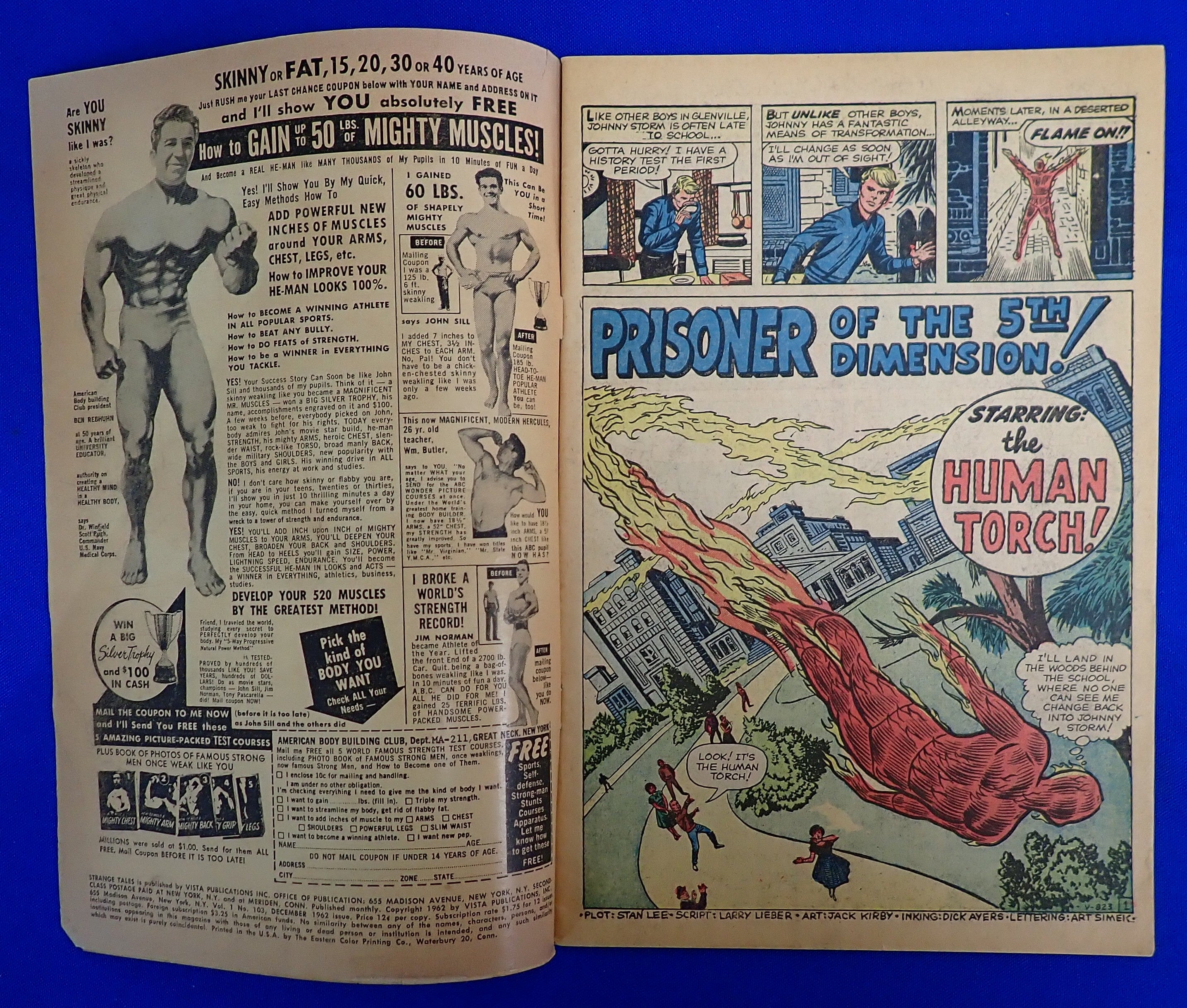 Strange Tales #103 (1962) - VG/FN- - (5.0/5.5) - 1st App. Zemu