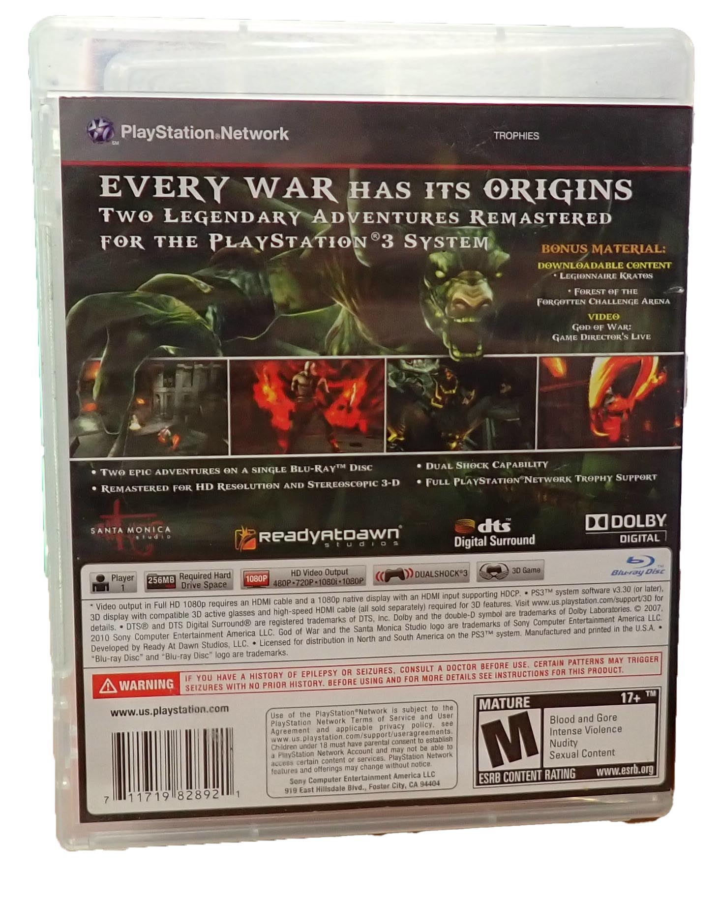God of war Origins Collection - PS3