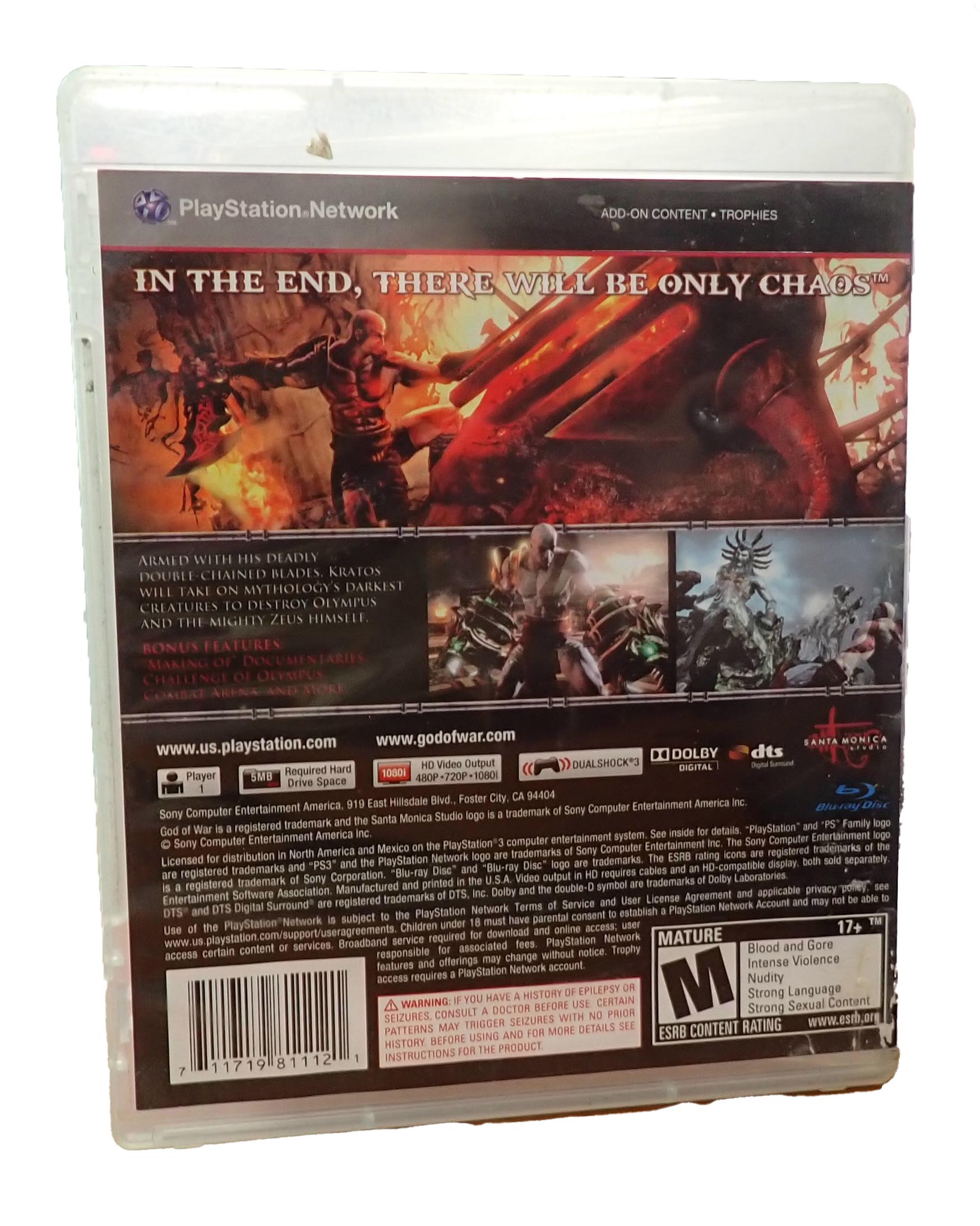 God of War III - PS3