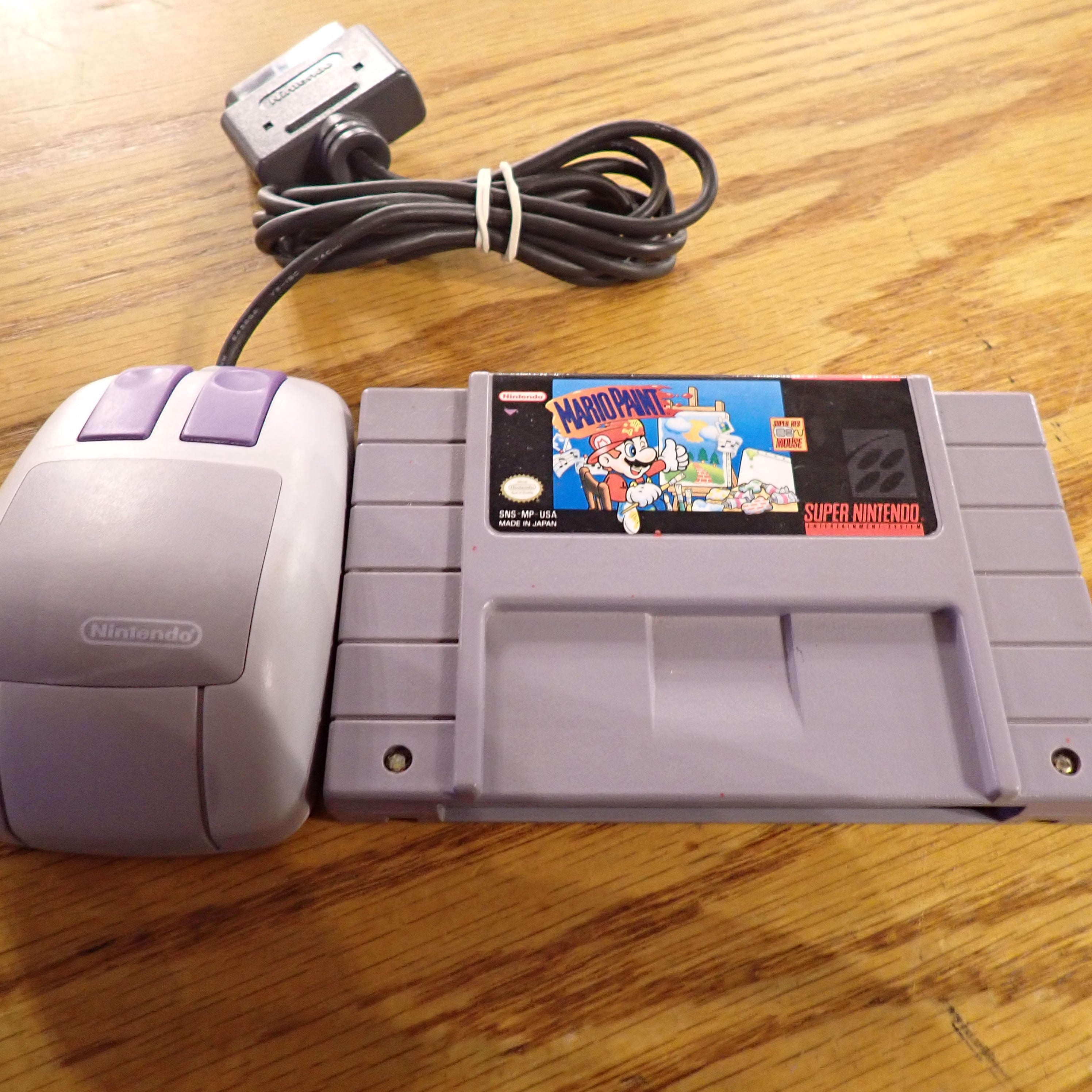 Mario Paint (w/ mouse) - SNES