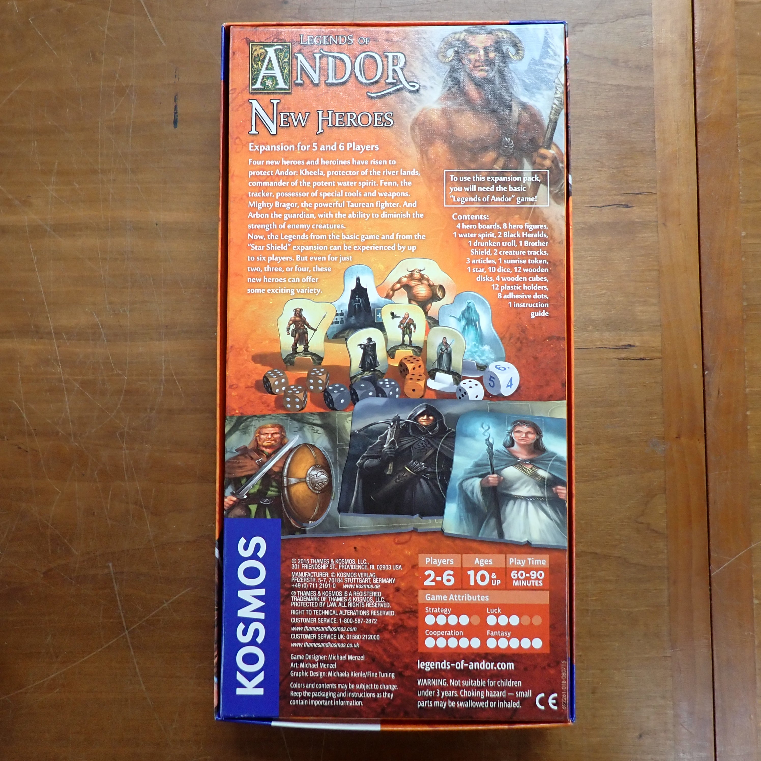 Legends of Andor - New Heroes (Used)