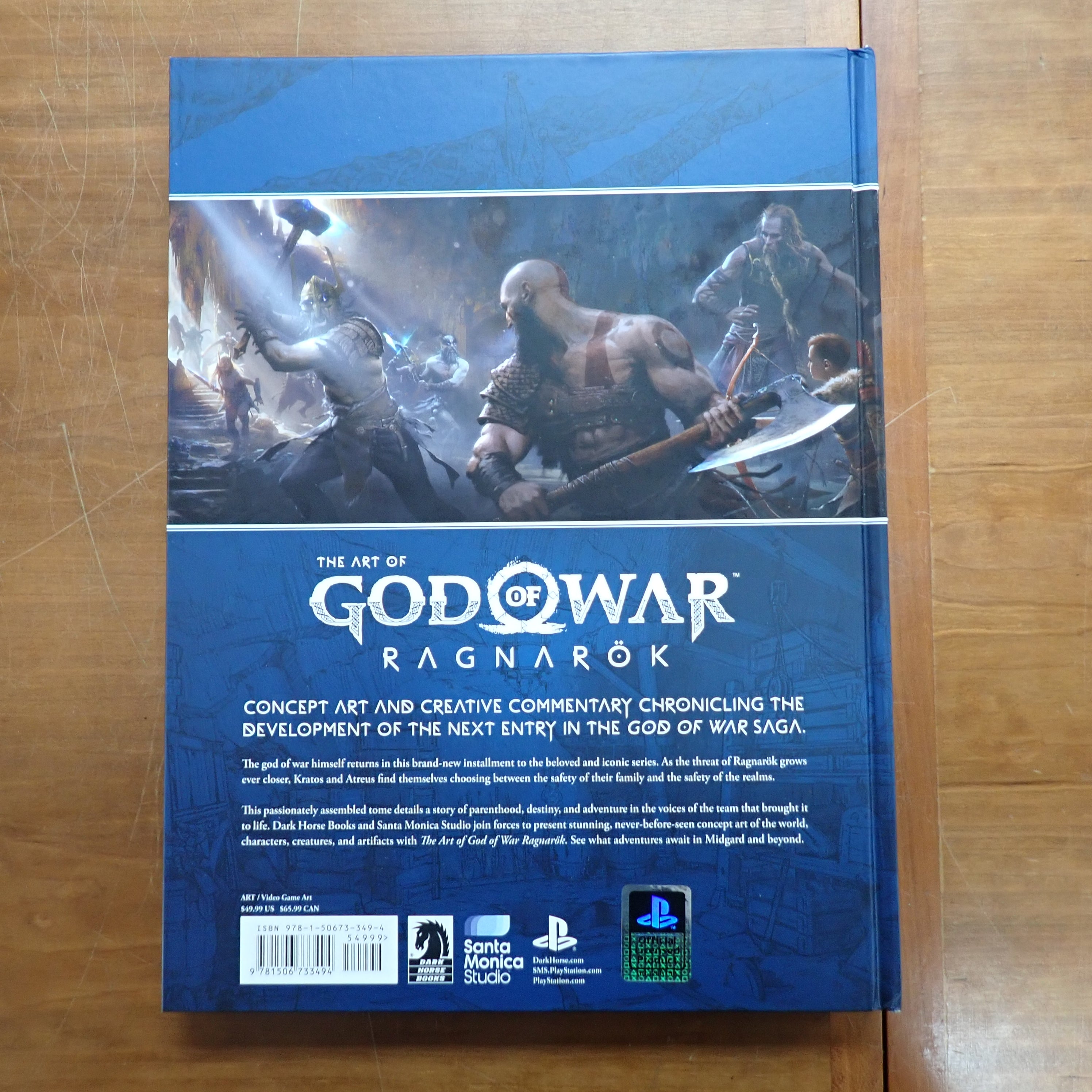 God of War Ragnarok Art Book