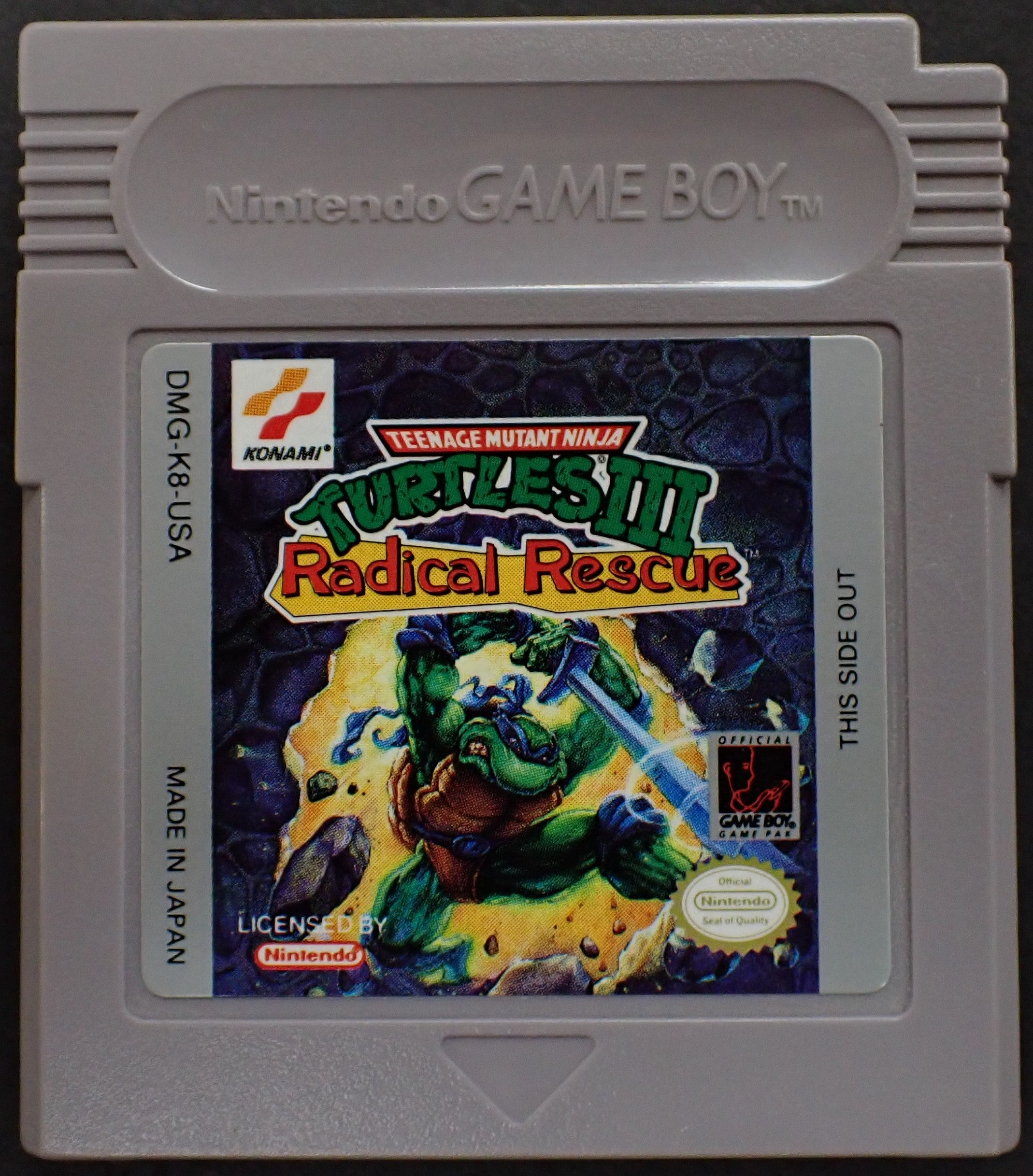 TMNT 3: Radical Rescue - Game Boy