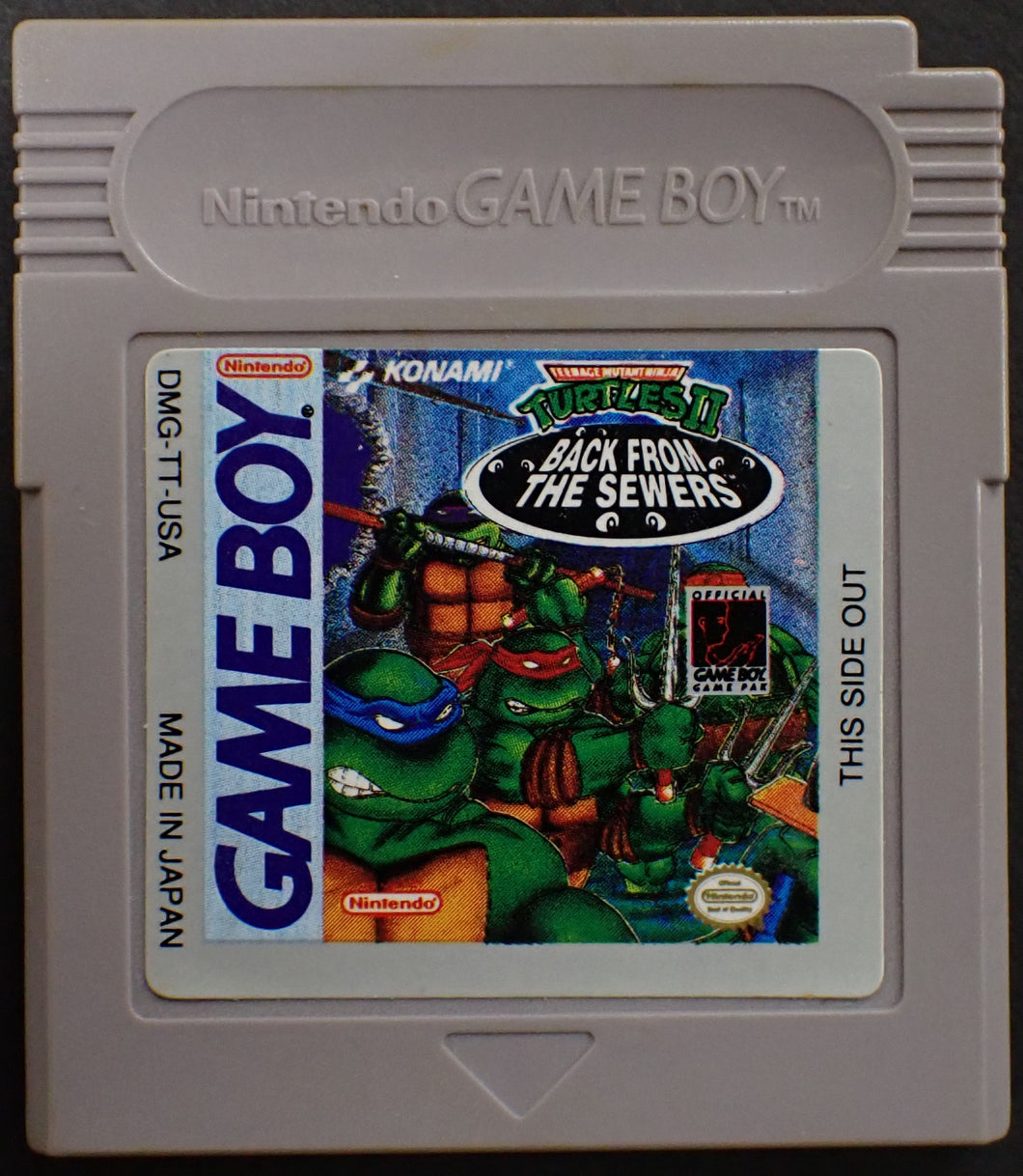 TMNT 2: Back From the Sewers - GB