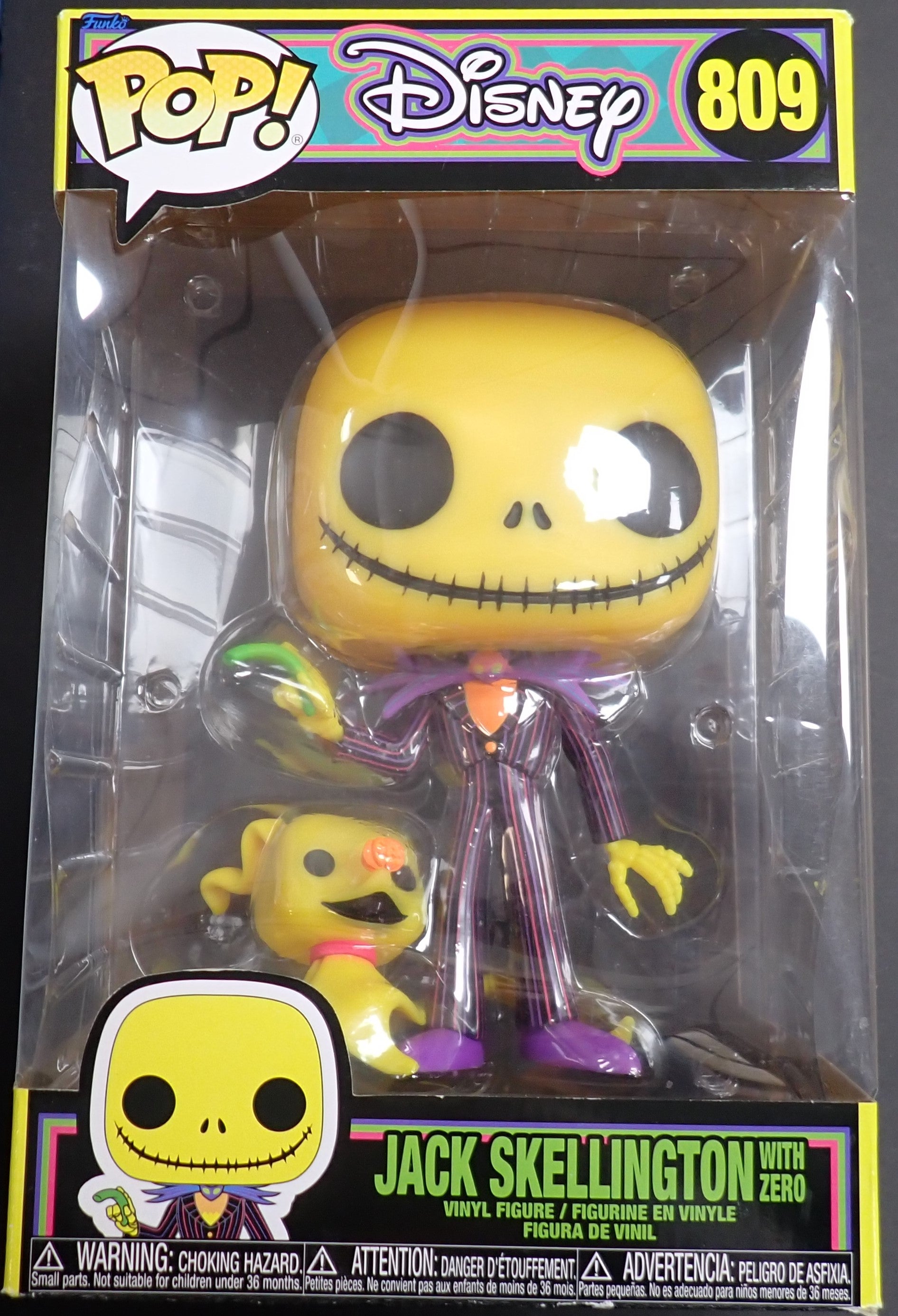 Jack Skellington: With Zero - POP! #809