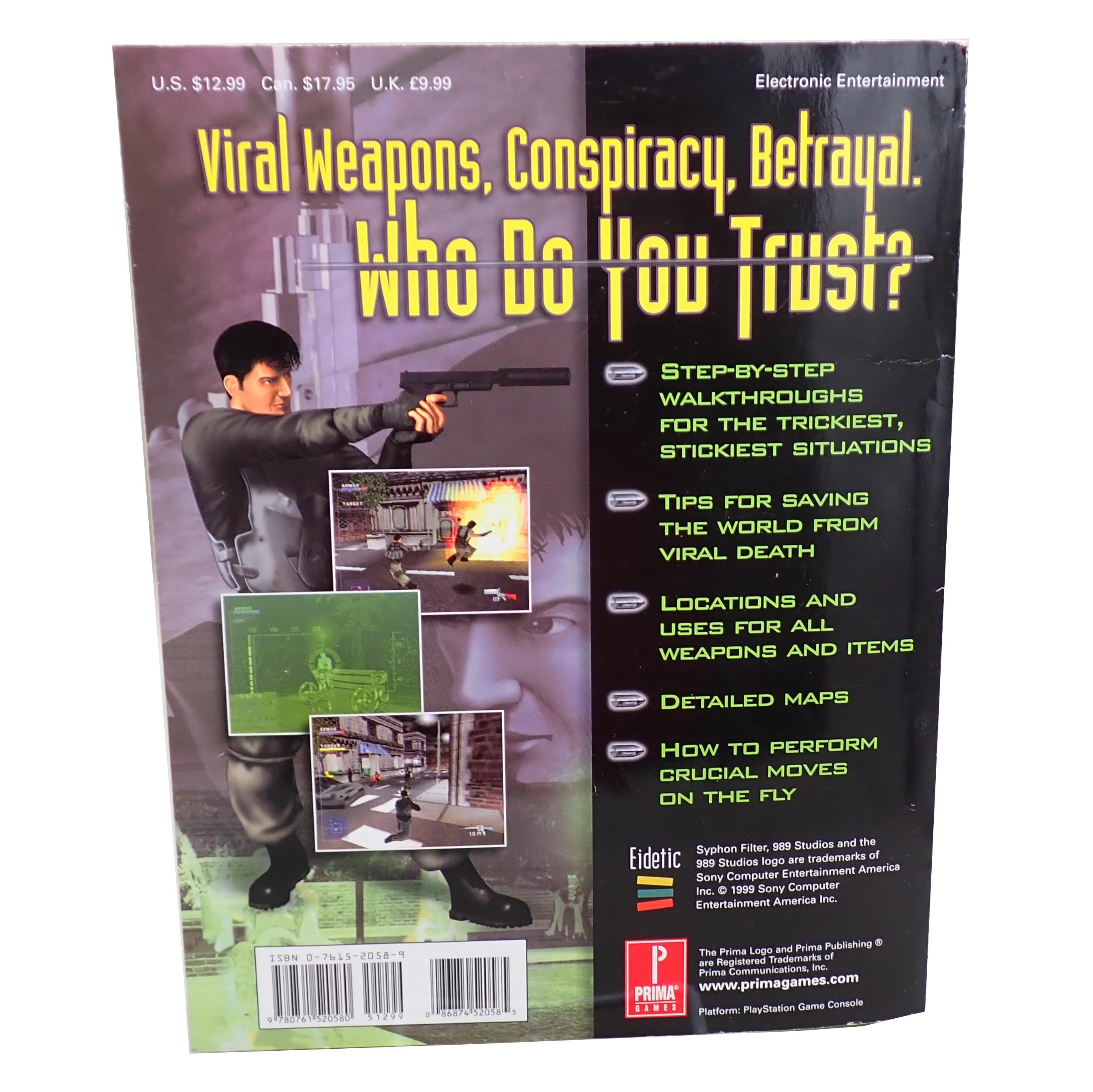 Syphon Filter Prima's Strategy Guide