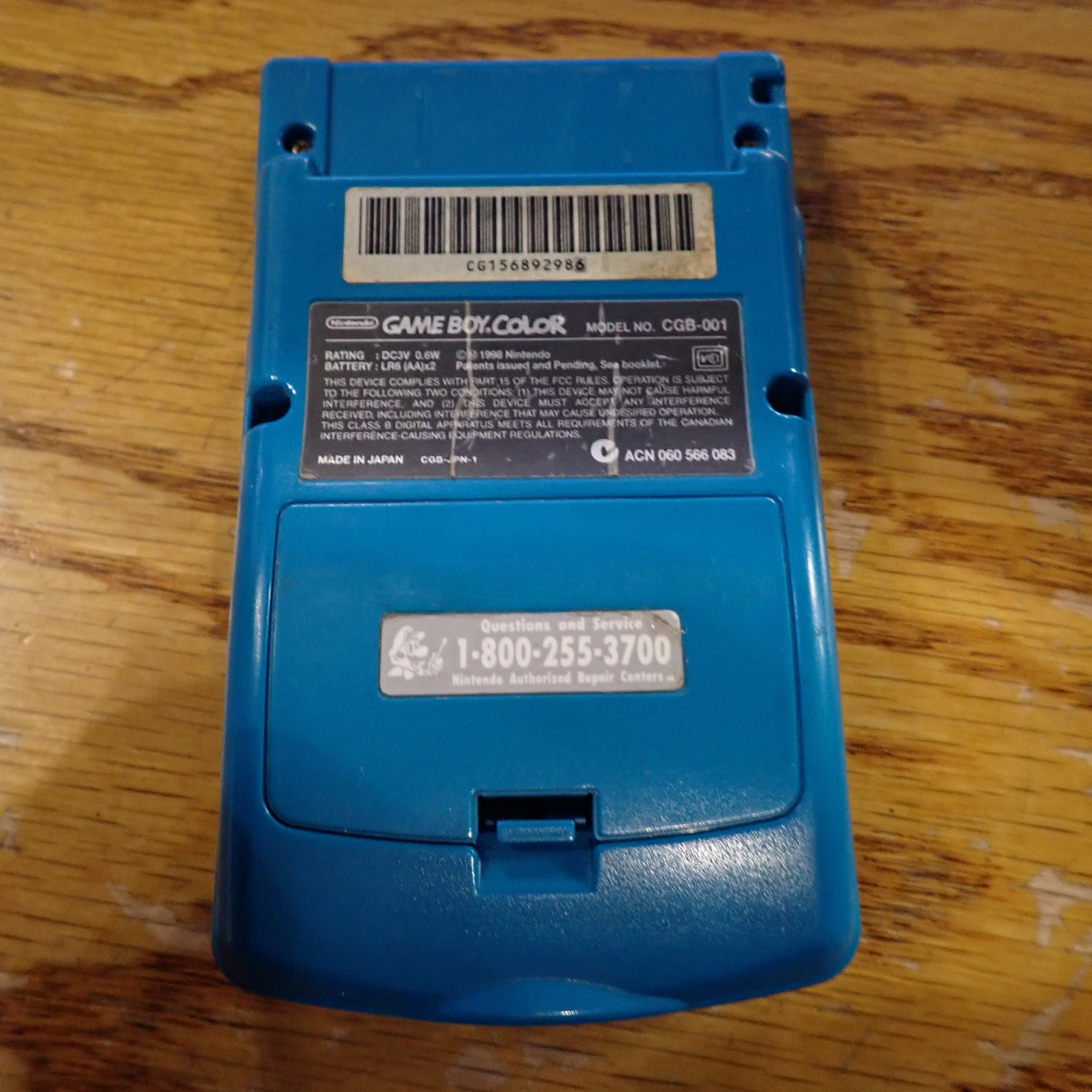Gameboy Color - Teal