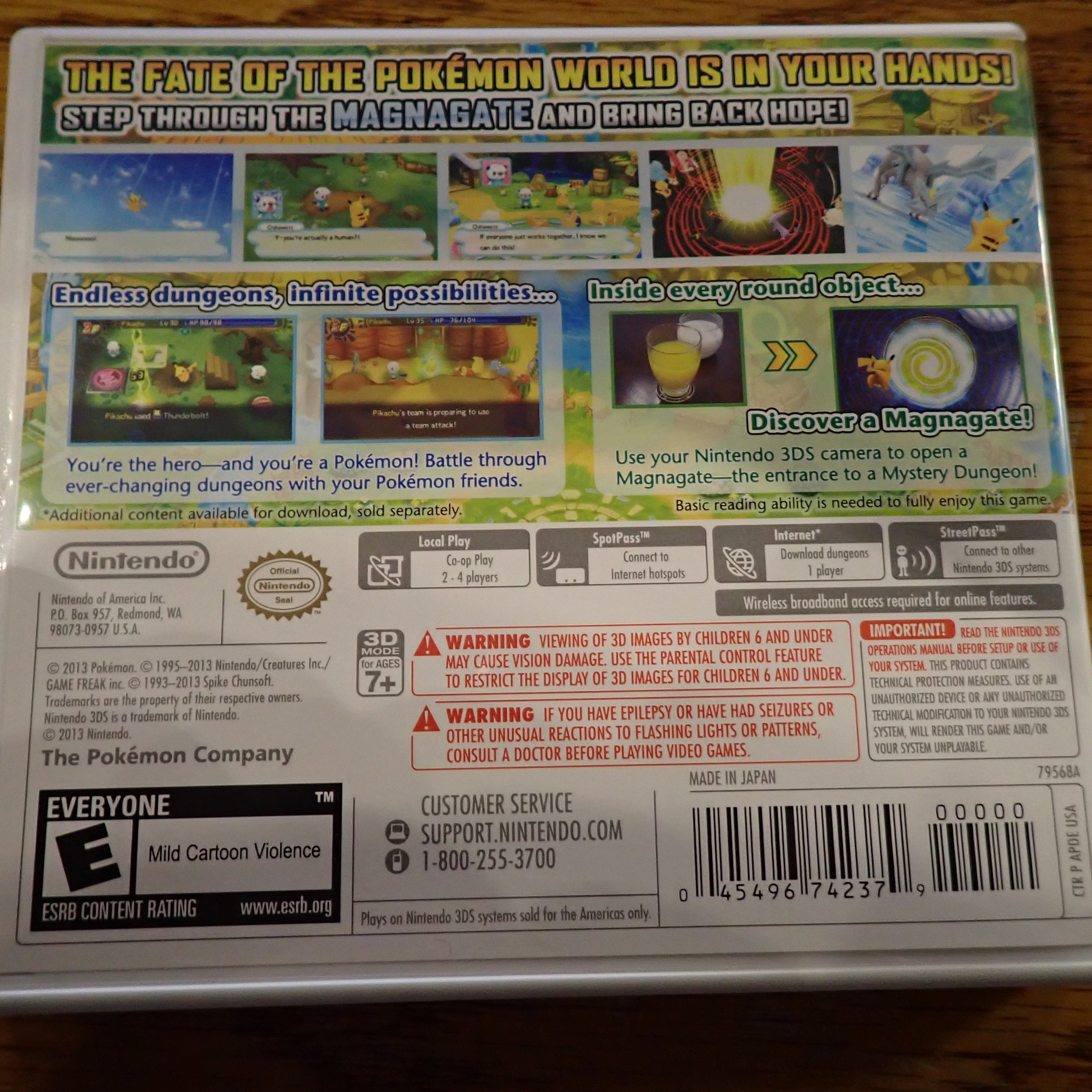 Pokemon Mystery Dungeon Gates To Infinity - 3DS