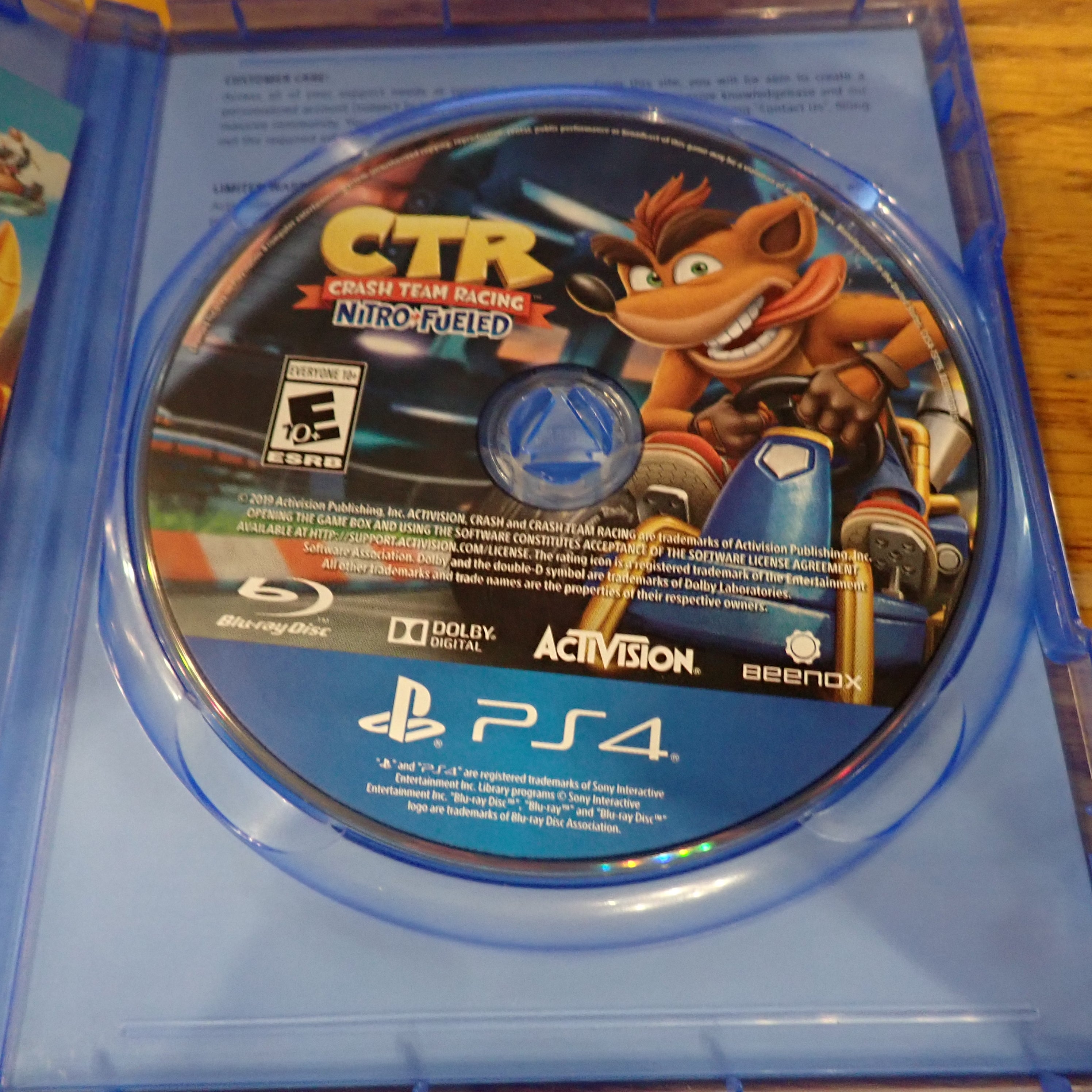 CTR Crash Team Racing Nitro Fueled - PS4