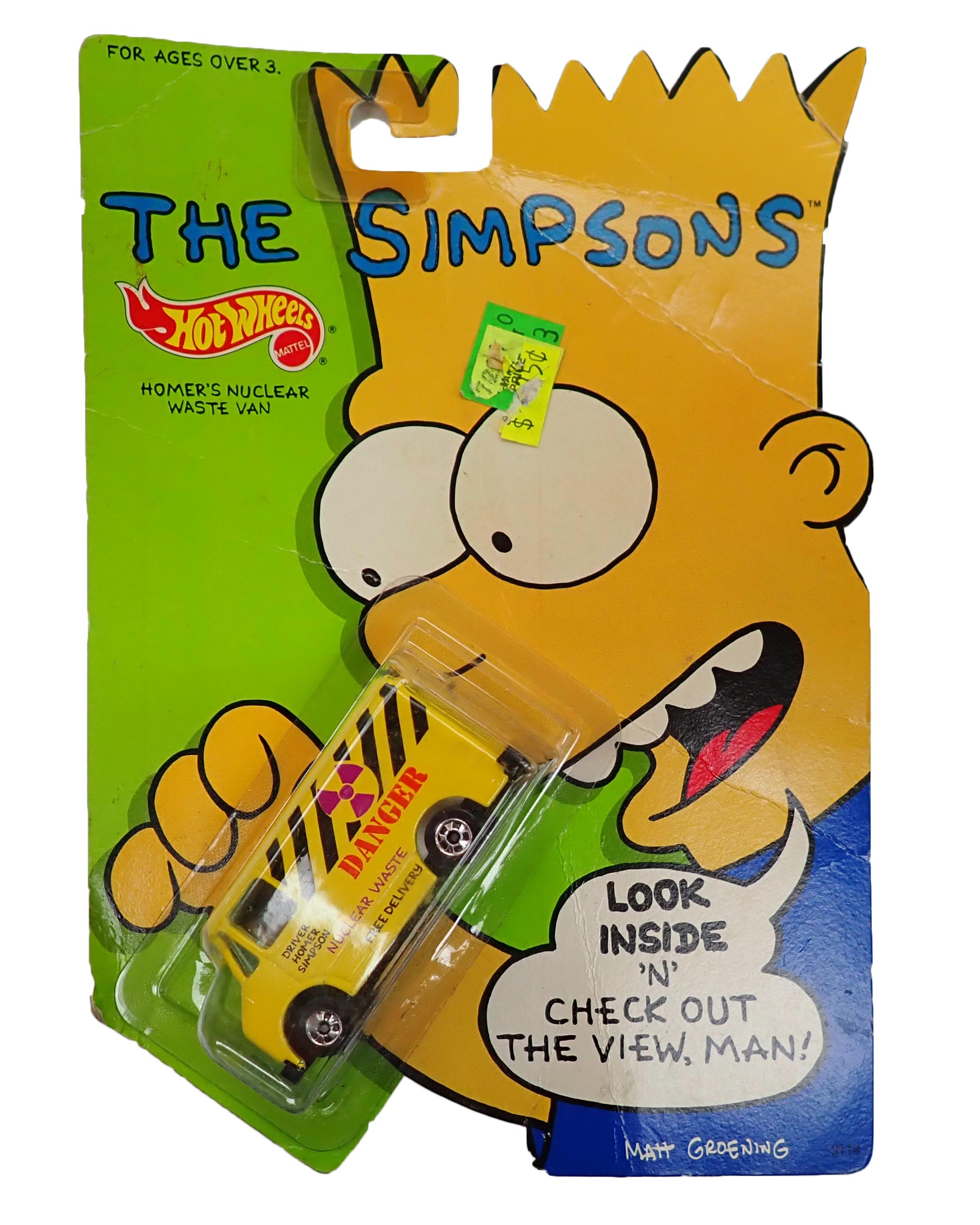 Homer's Nuclear Waste Van - Hotwheels