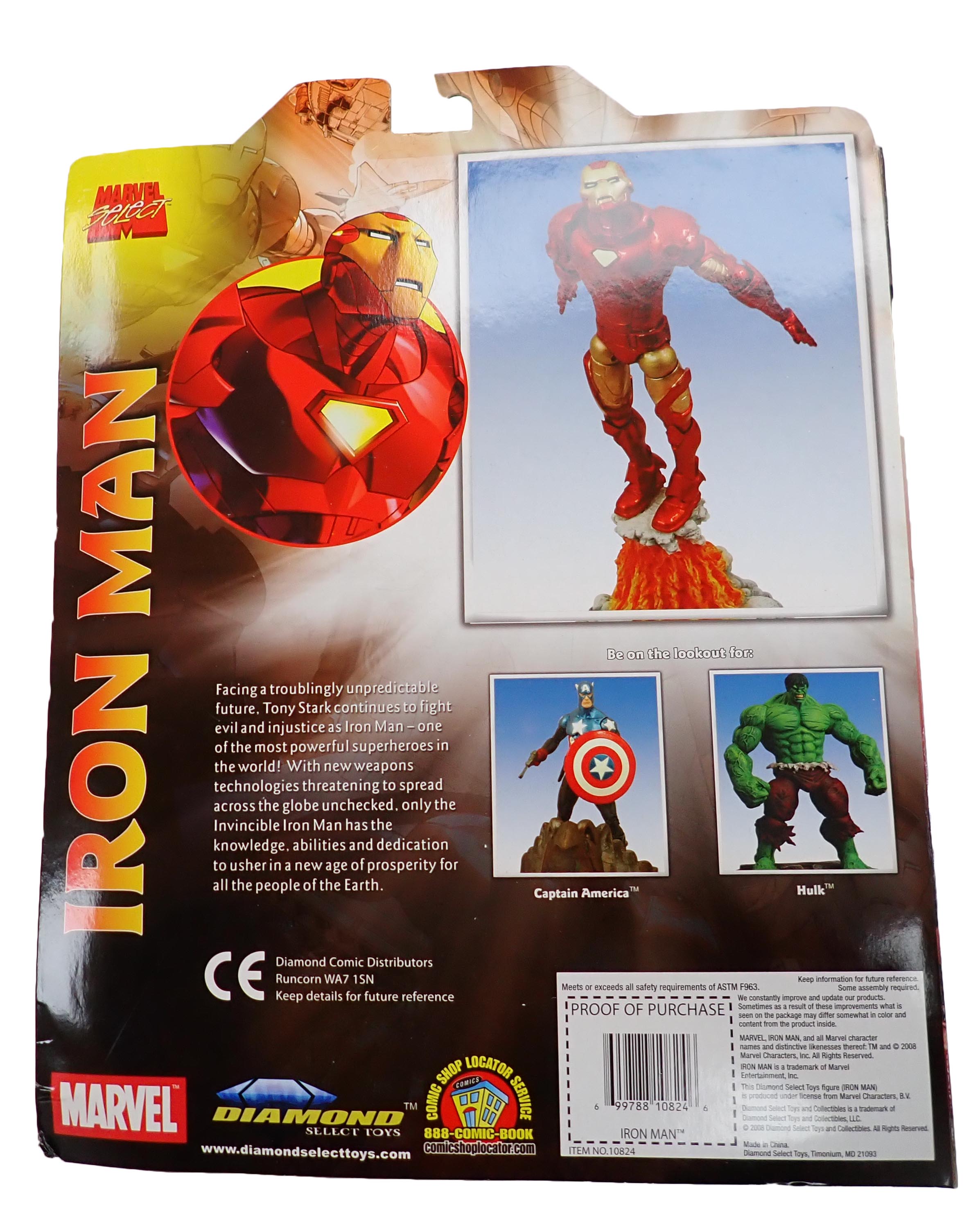 Iron Man Collector Action Figure - Marvel Diamond Select