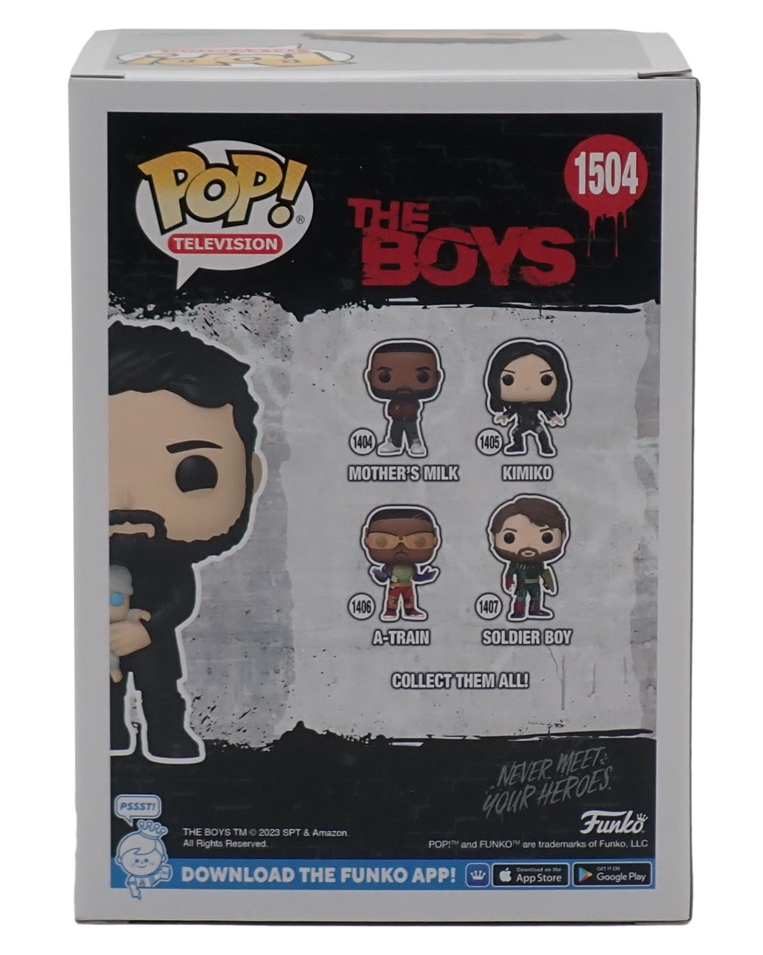 Billy Butcher with Laser Baby - POP! #1504