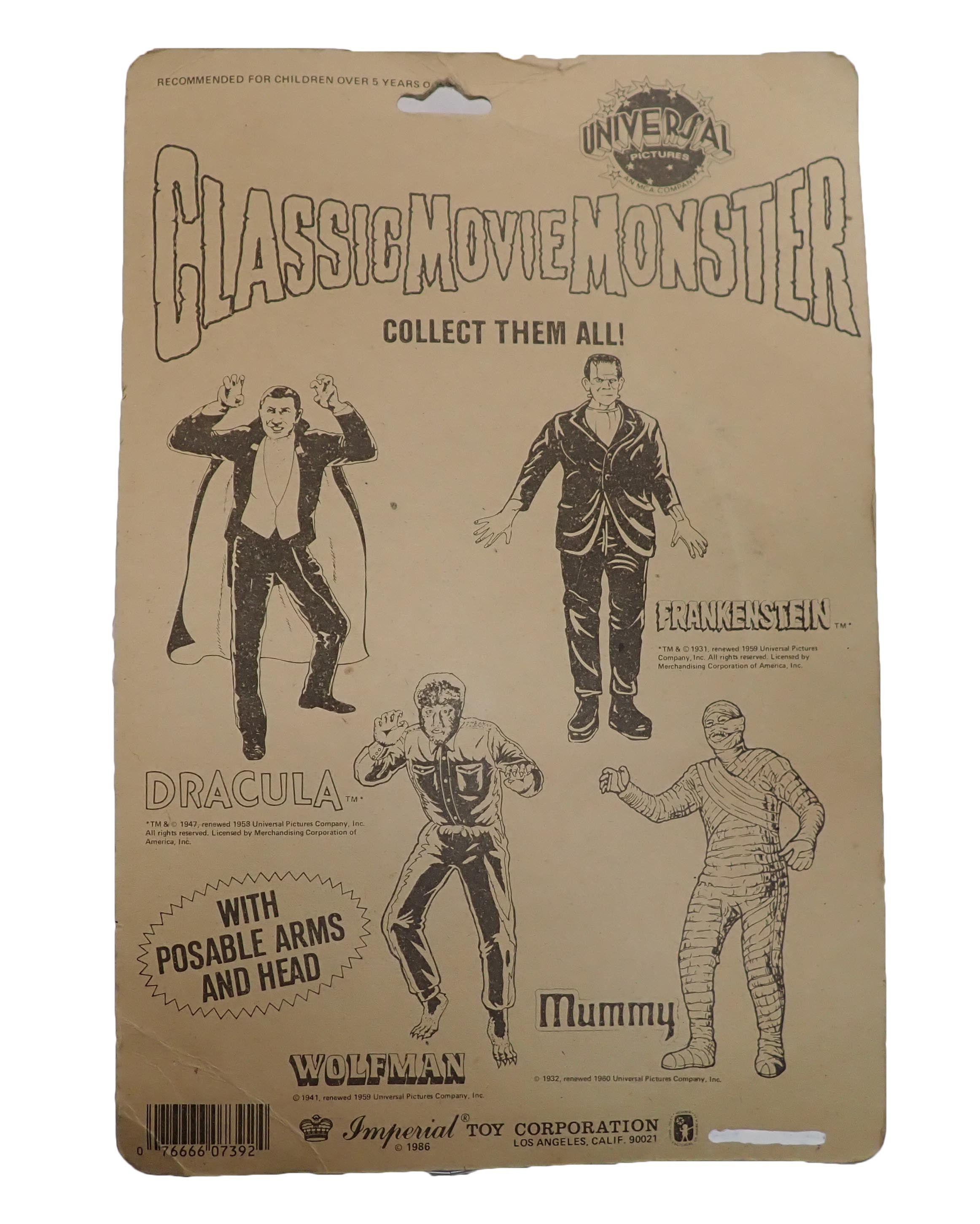 The Mummy - Classic Movie Monster Imperial Toy Corporation
