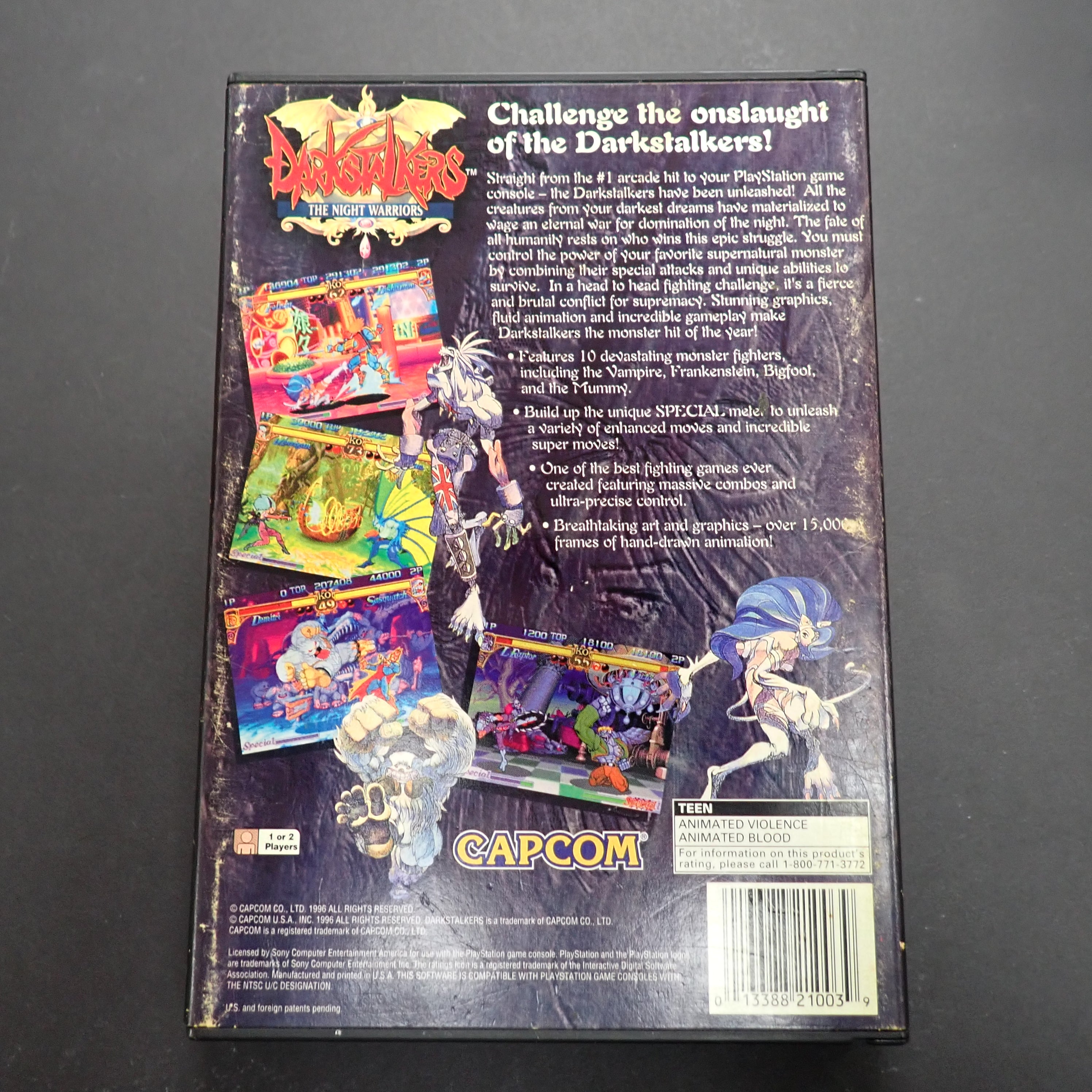 Darkstalkers: The Night Warriors - Playstation