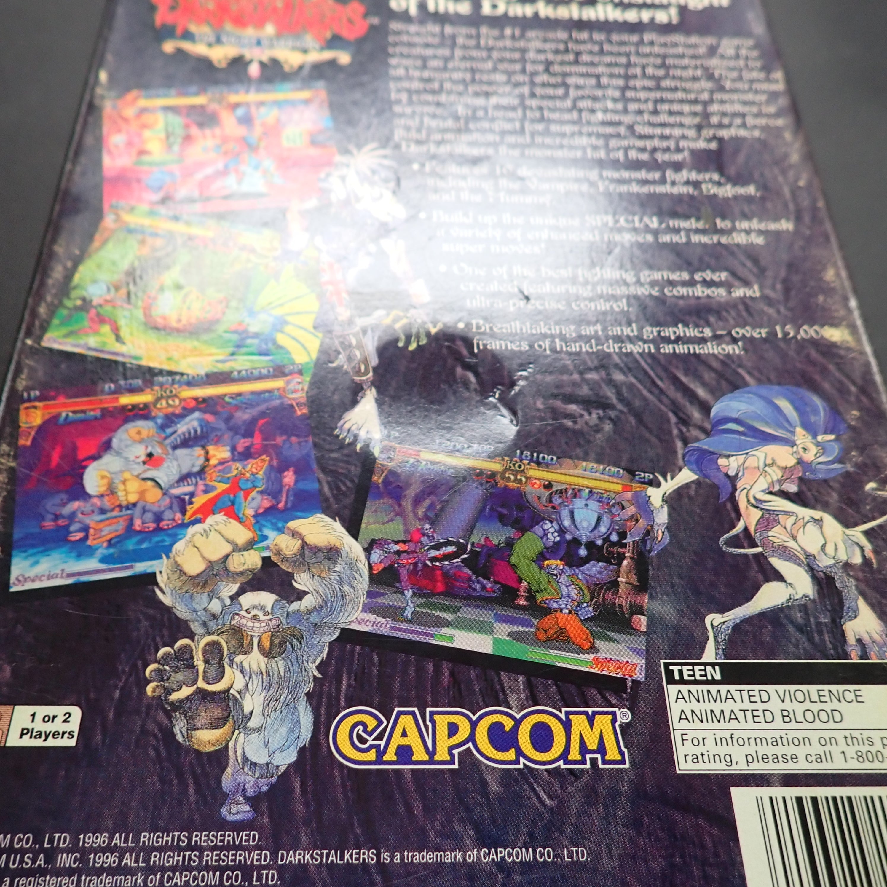 Darkstalkers: The Night Warriors - Playstation