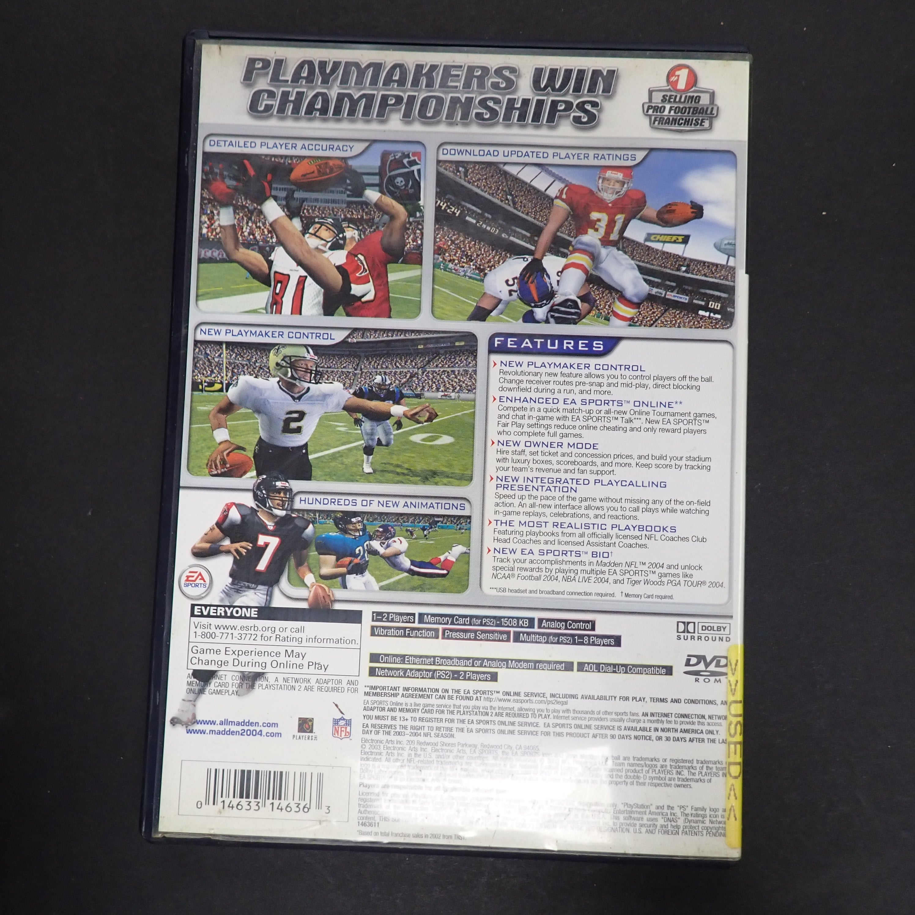 Madden 2004 - PS2
