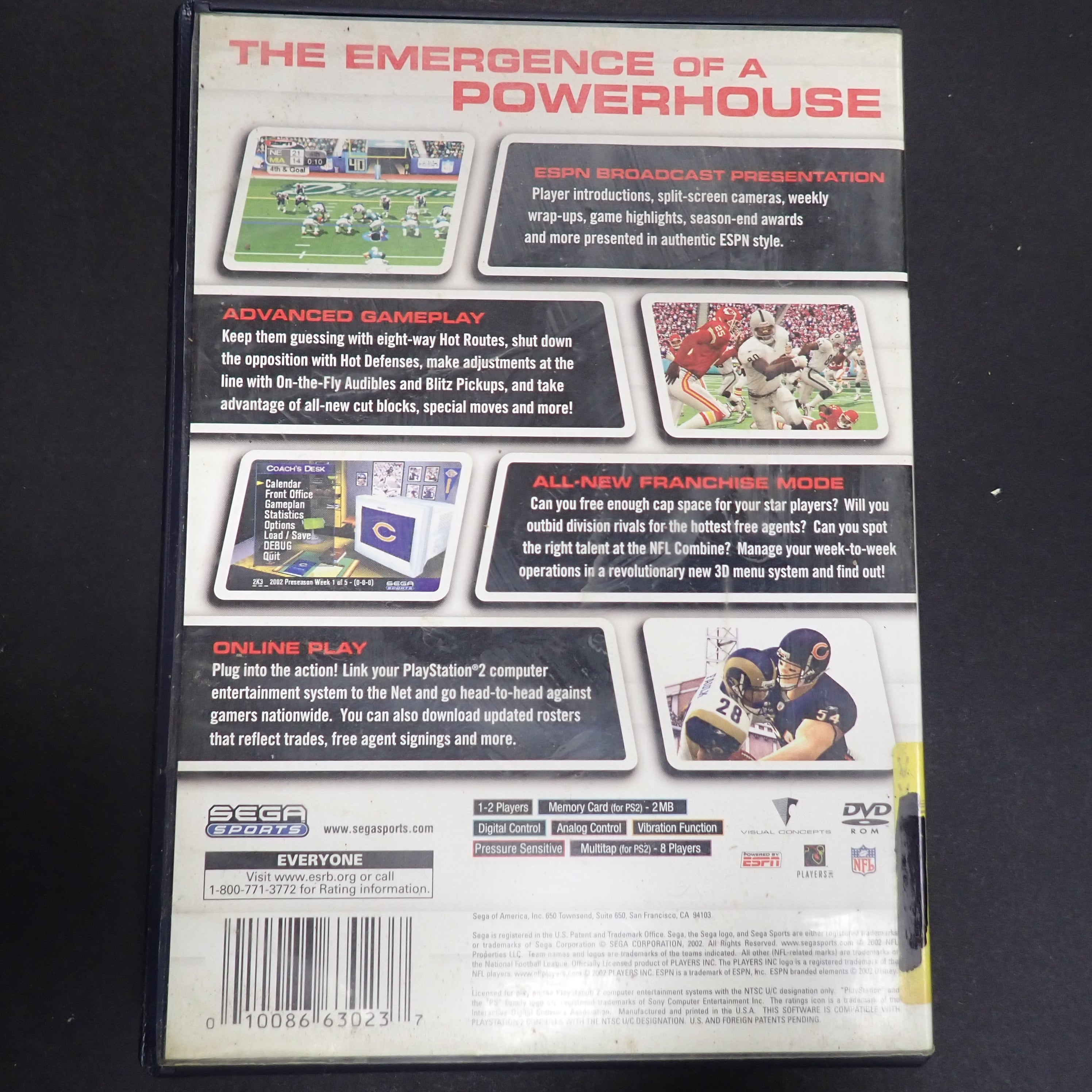 NFL 2K3 - PS2