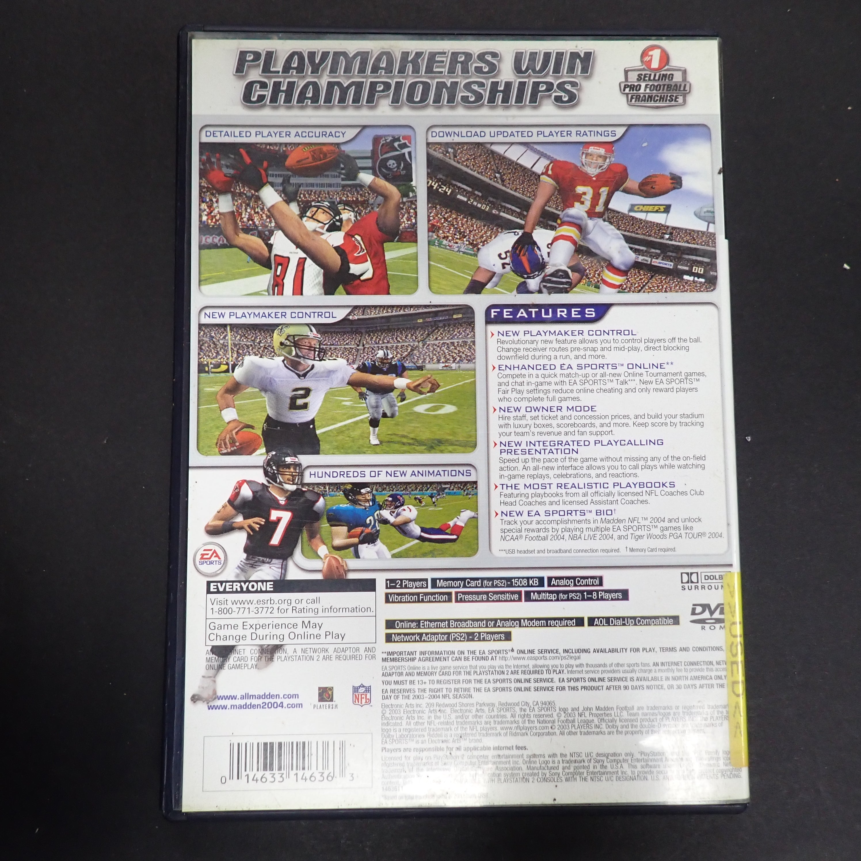 Madden 2004 - PS2